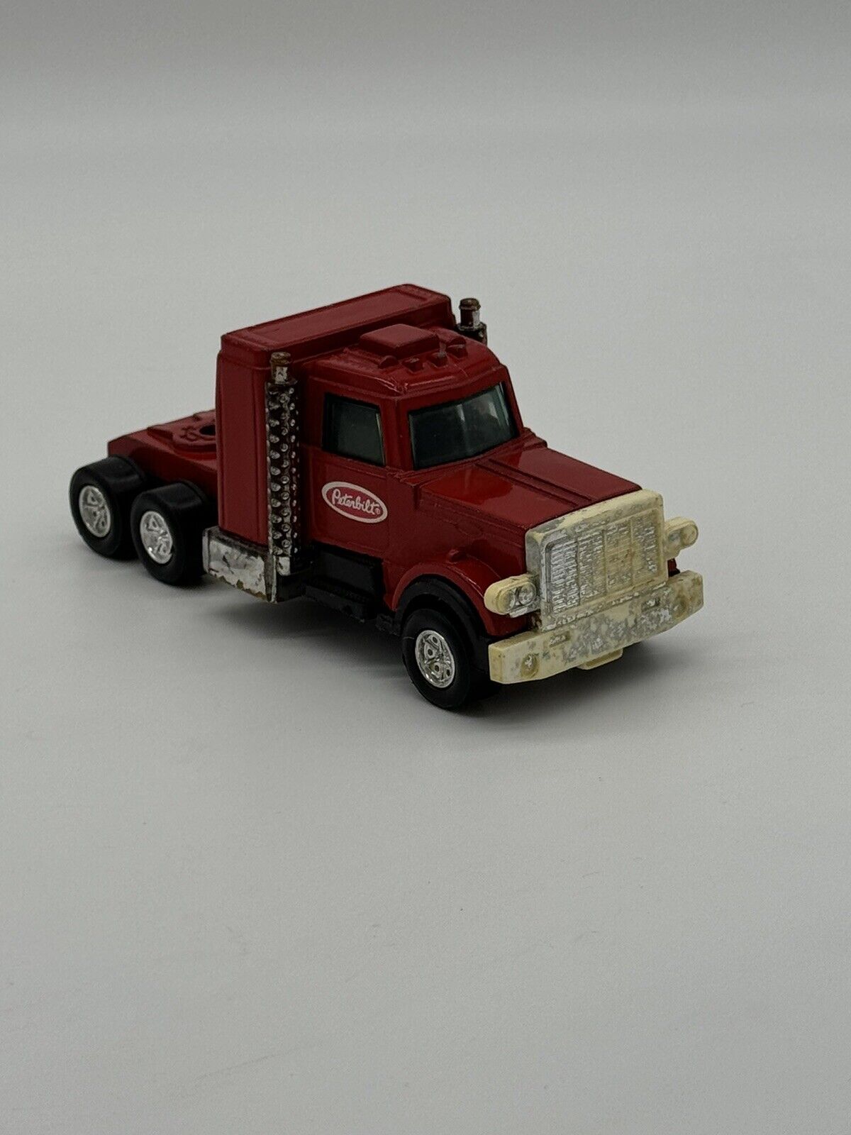 Vintage Tootsie toy Peterbilt Cab Semi Truck Tractor Intercontinental Trailer