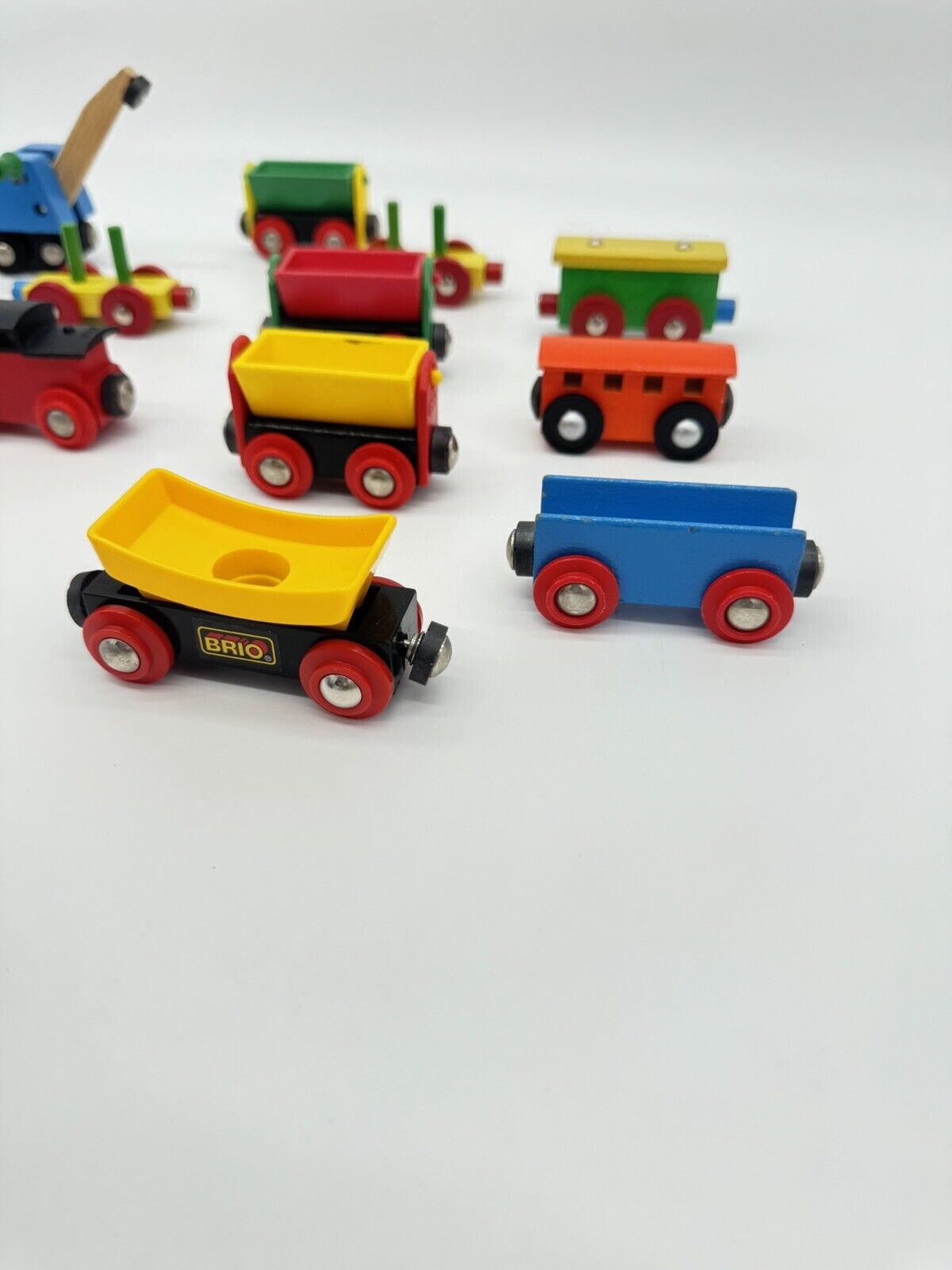 Brio Wooden Train-Vehicles Lot of 16
