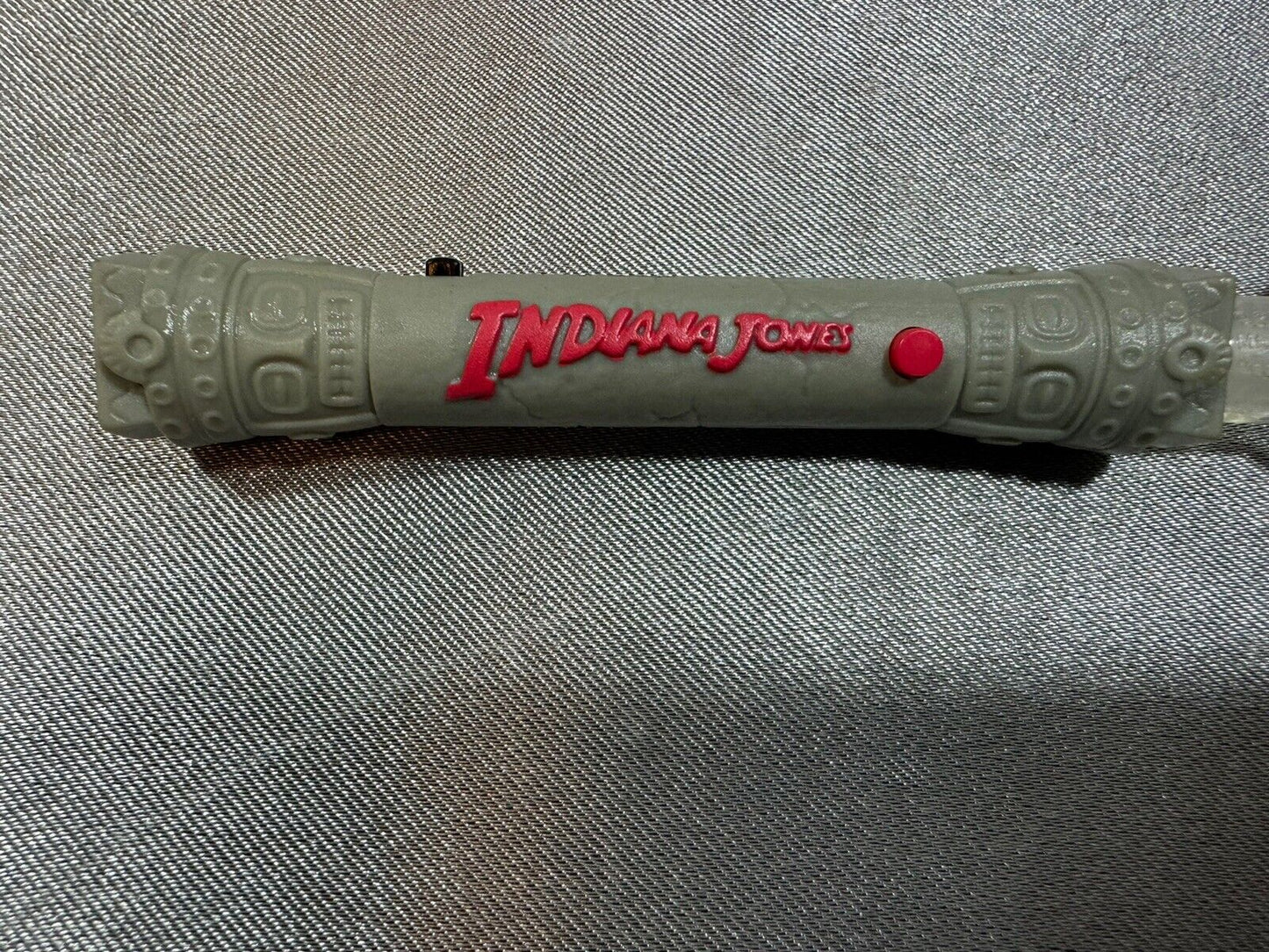 Vintage Indiana Jones light up cereal spoon - Works 005 VTY