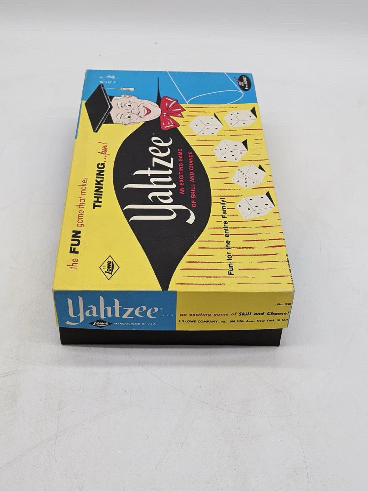 Vintage Yahtzee Game 1956, 1960 The Greeting Company Complete
