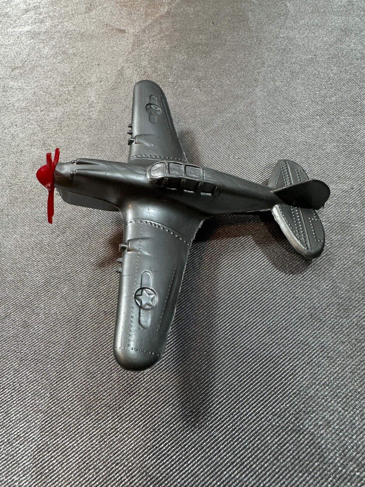 Vintage Plastic Toy Airplane B-26 (?) VTY