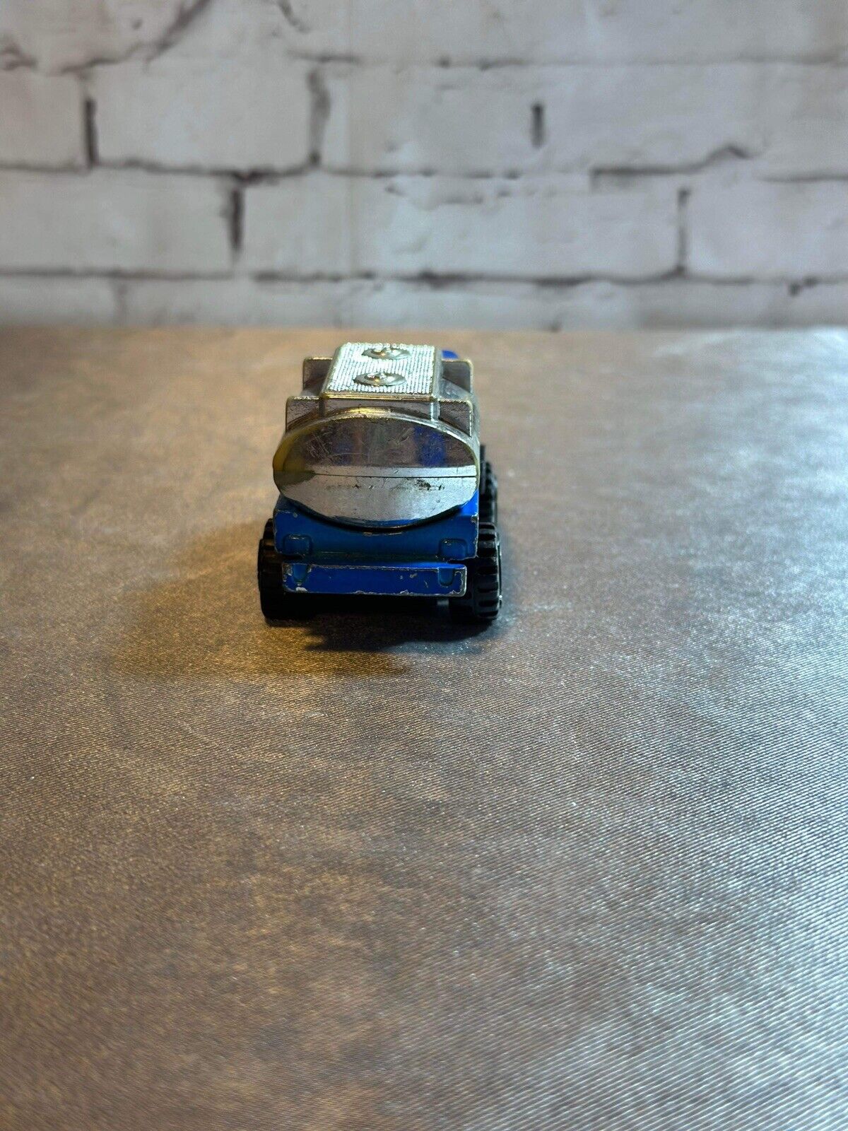 A40 TONKA TINPLATE BLECH TRUCK TANKER TANK BLUE CHROME EXCELLENT CONDITION VTY