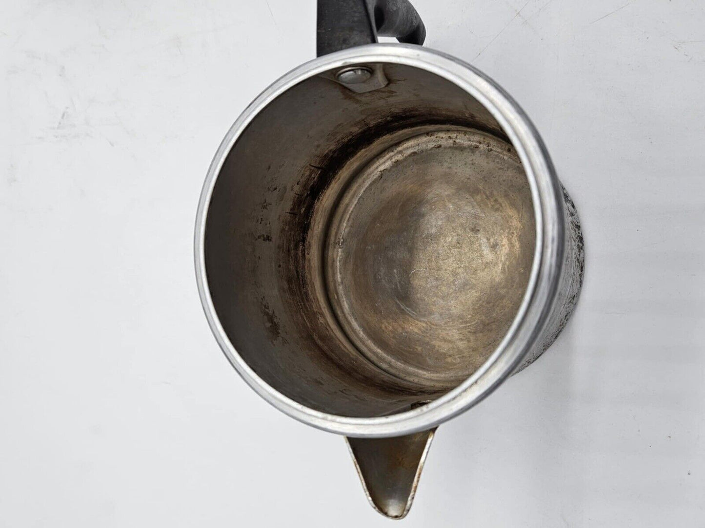 2 Vintage Aluminum Mirro Drip Pot Coffee Makers Percolator 9 Cup Camping M0829