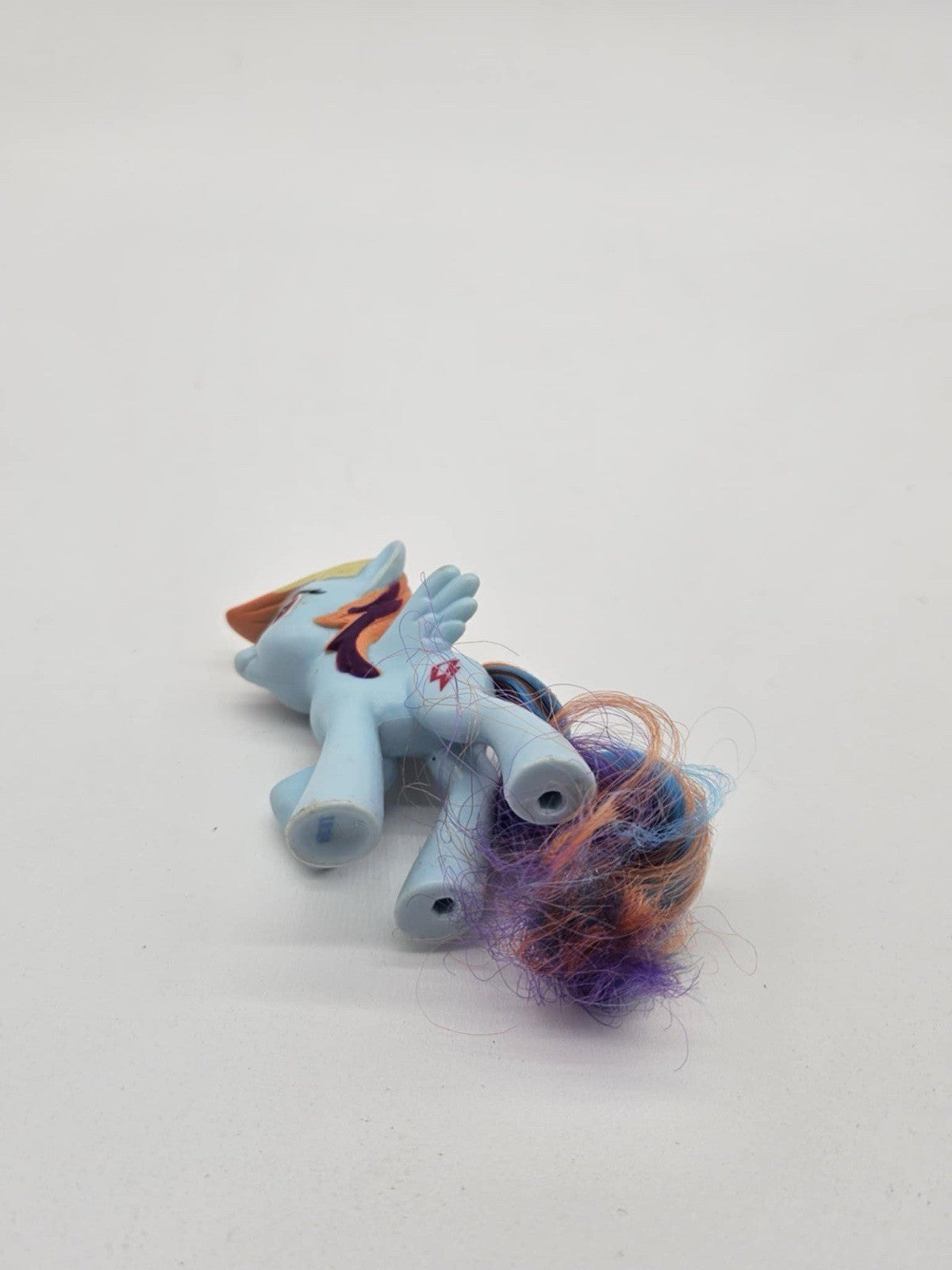 Hasbro McDonalds My Little Pony Rainbow Dash G4 Pony 2011 Happy Meal Toy 3"