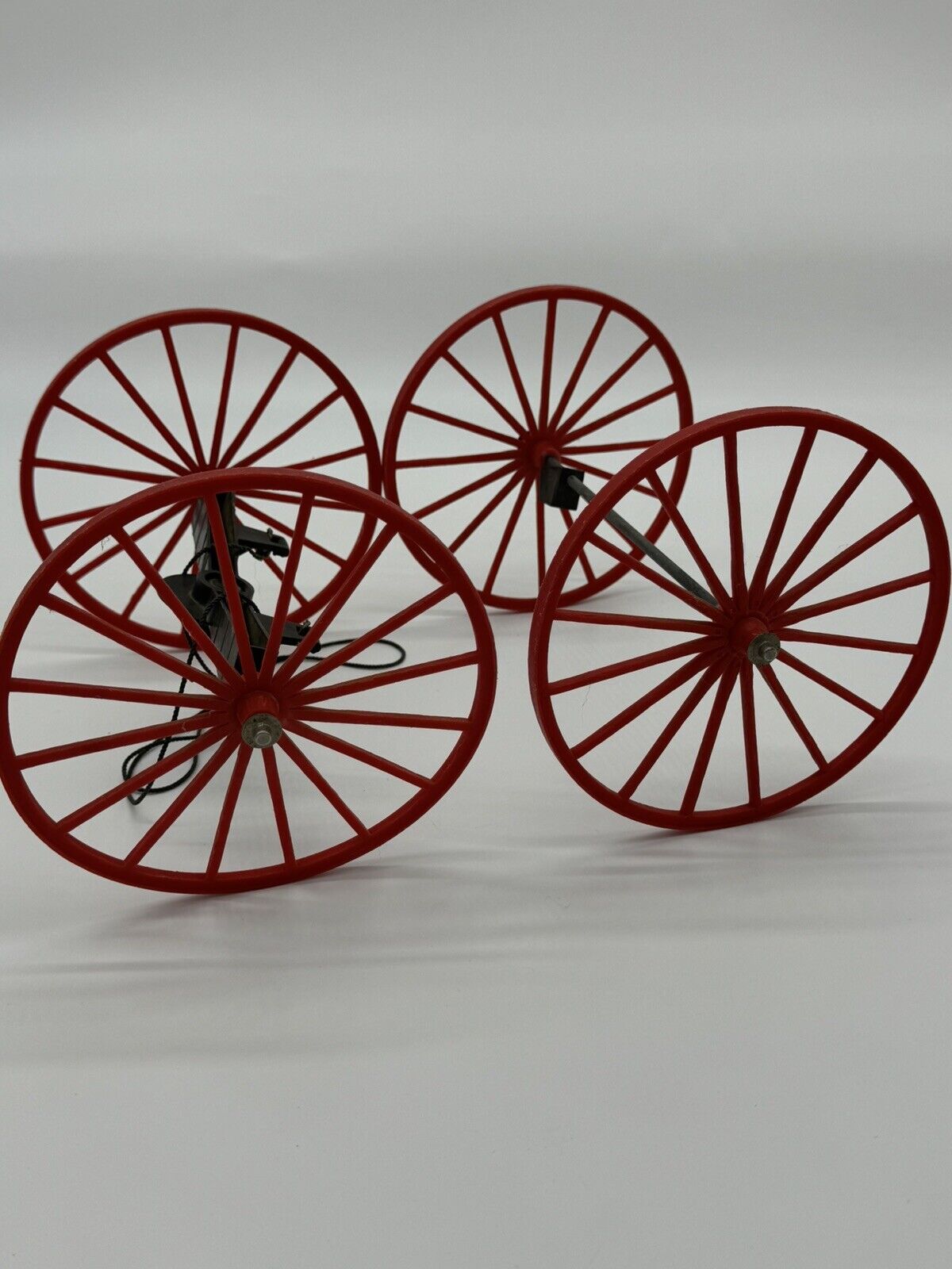 WHEELS ONLY for Vintage 1970s JIM BEAM 1867 Mississippi Fire Engine No. 313 006