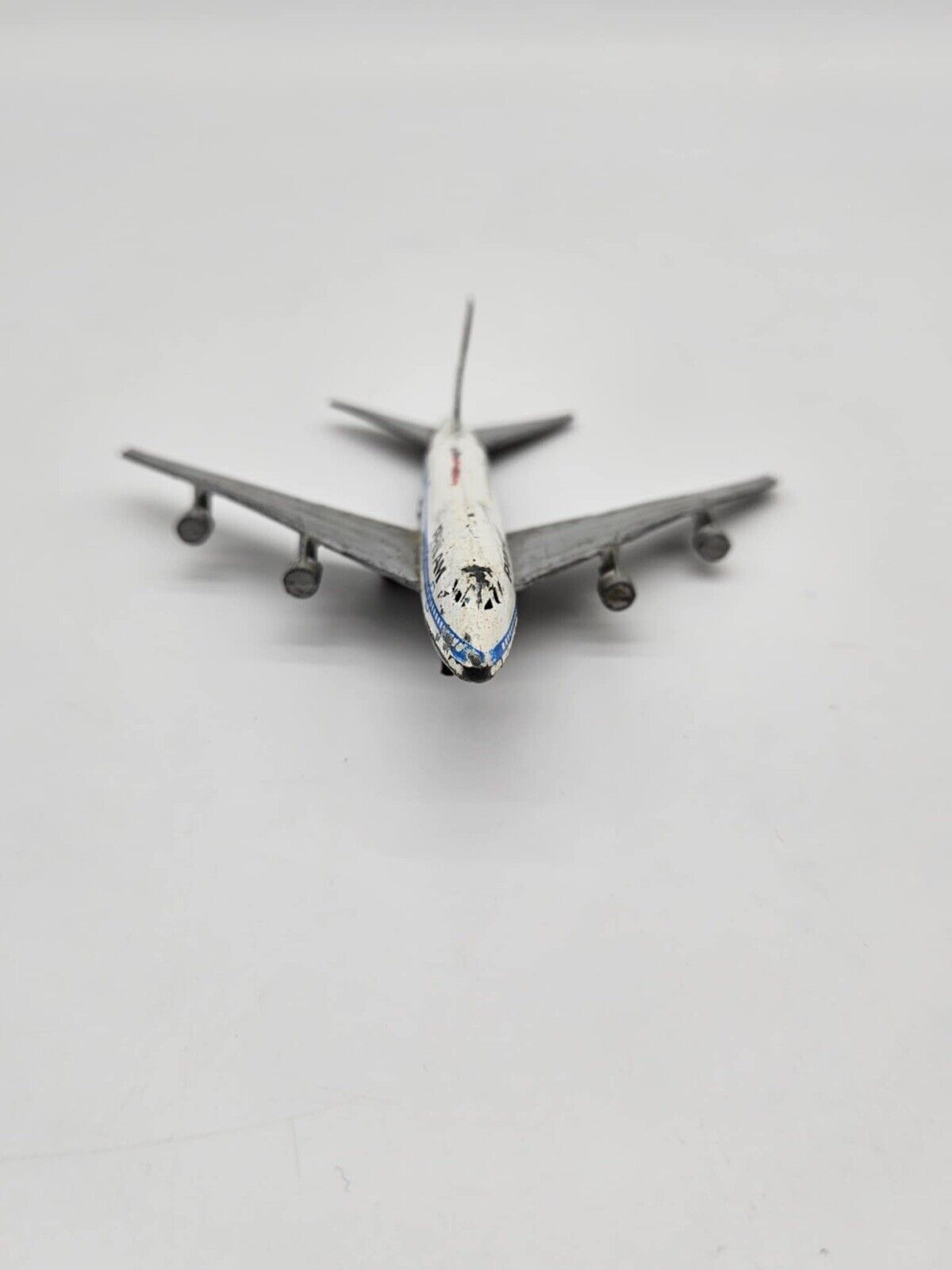 VINTAGE PAN AM BOEING 747 SP DIECAST METAL TOY PLANE AIRCRAFT HONG KONG