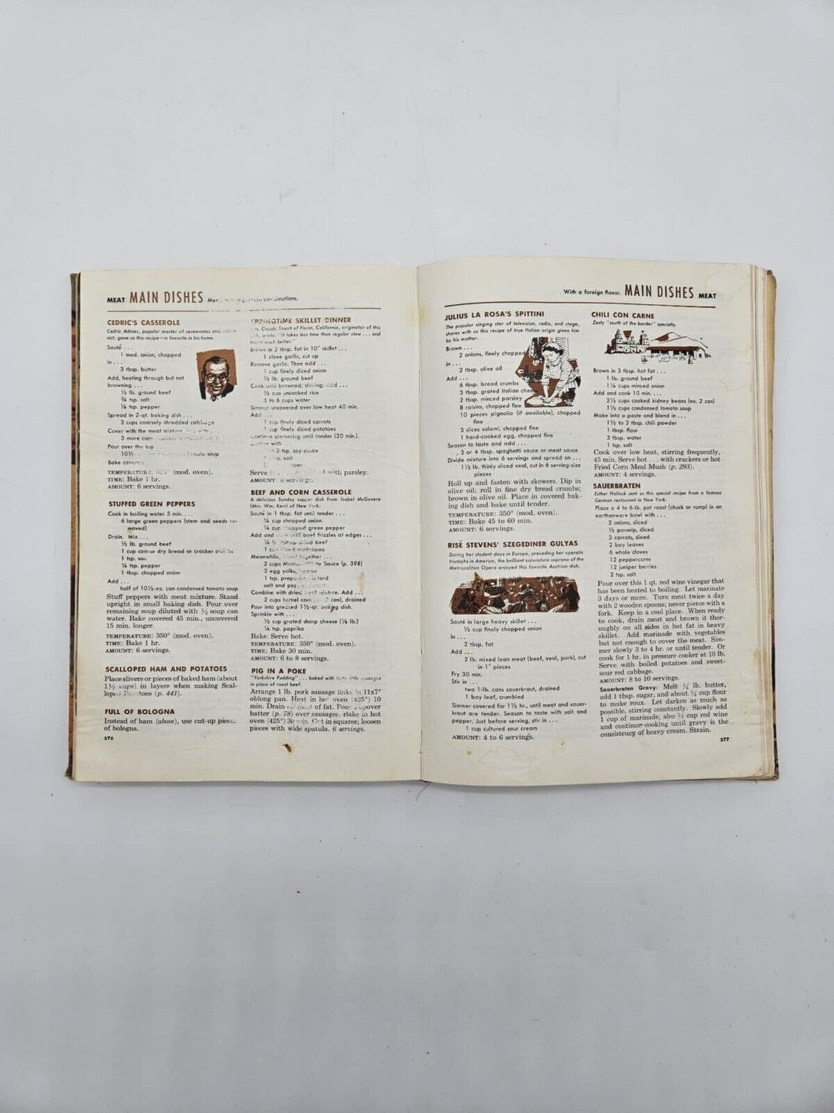 VTG 1950 First Edition 5Th Printing Betty Crocker's Picture recipe Cook Book