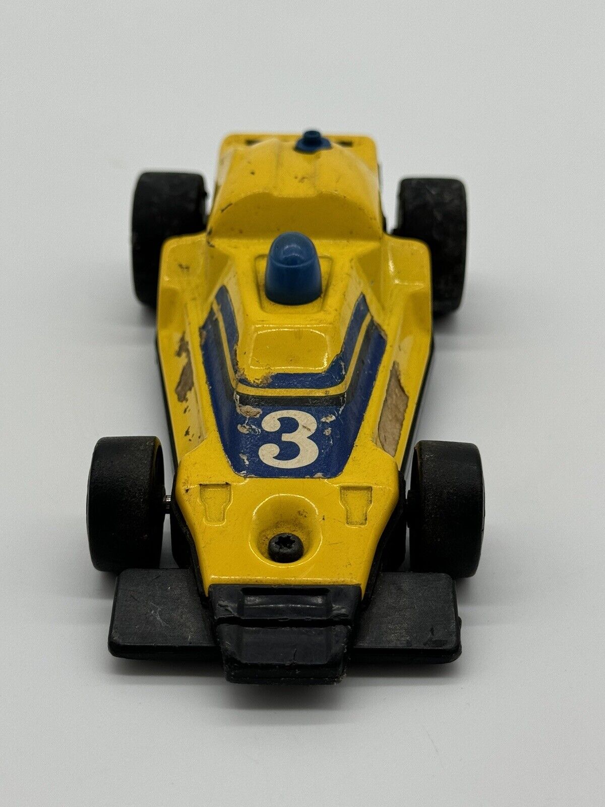 Vintage TONKA JAPAN Formula One Race Car Tin Toy Push Motor w/ Clutch 006