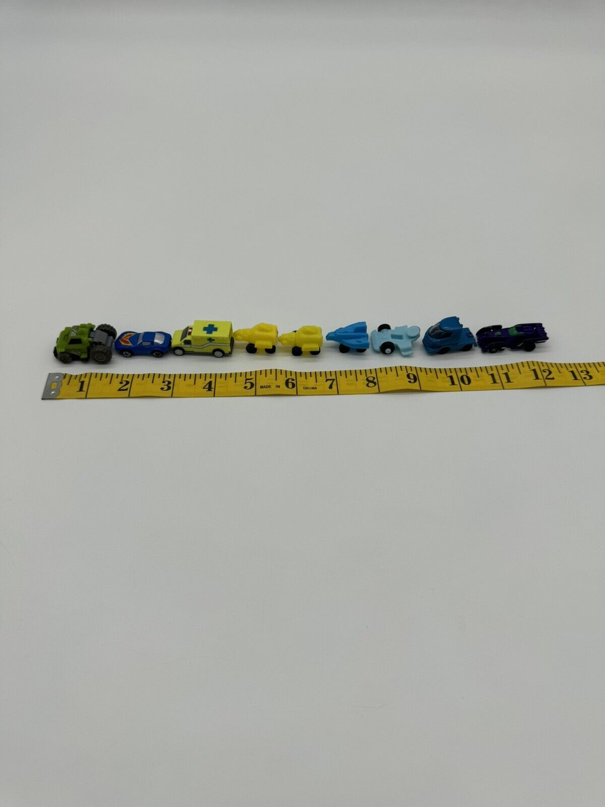Micro Mini Tiny Toy Cars Lot of 9