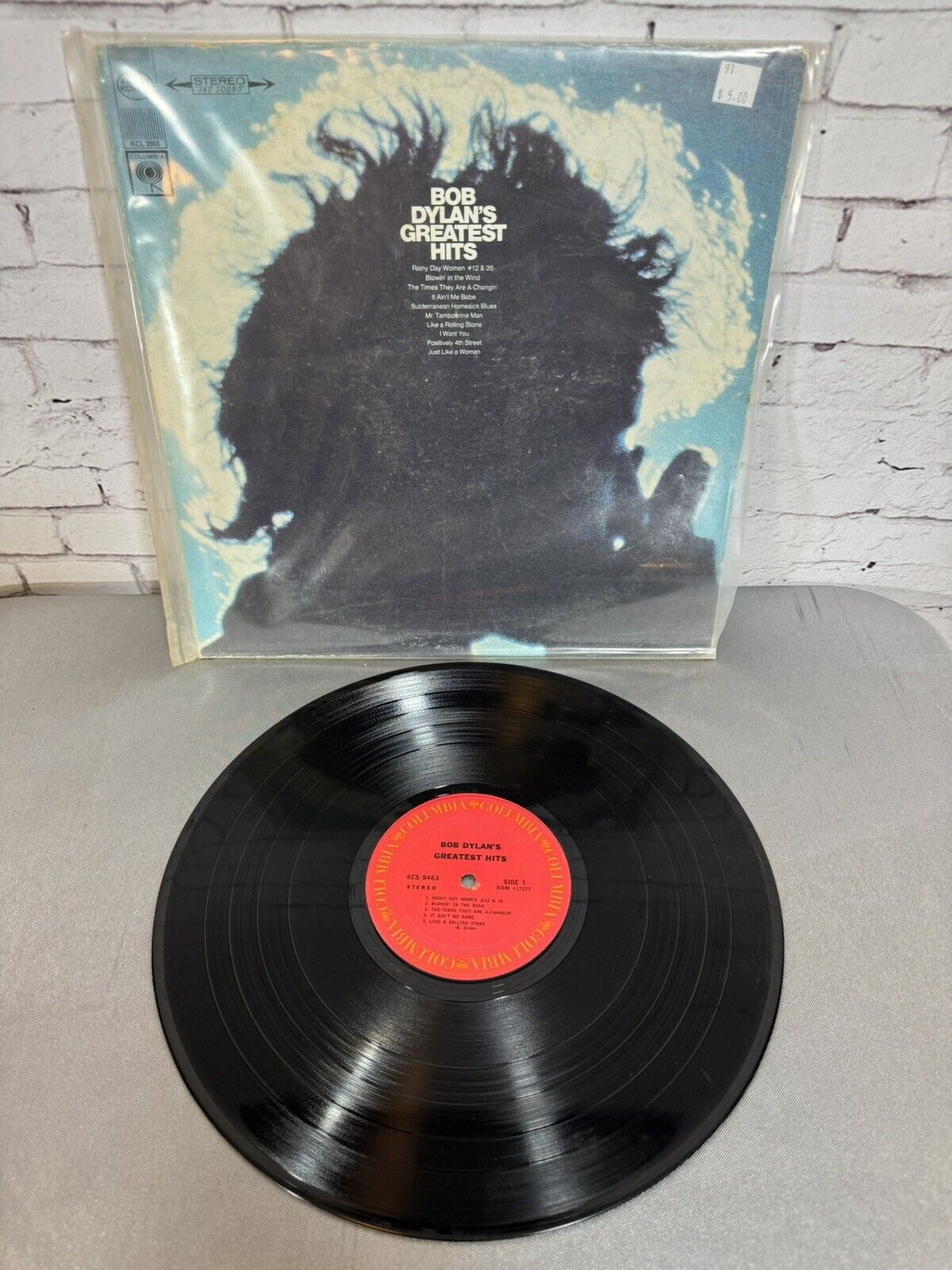 Bob Dylan - Greatest Hits - KCS 9463 Columbia - Vinyl Record LP - 1970 Plastic