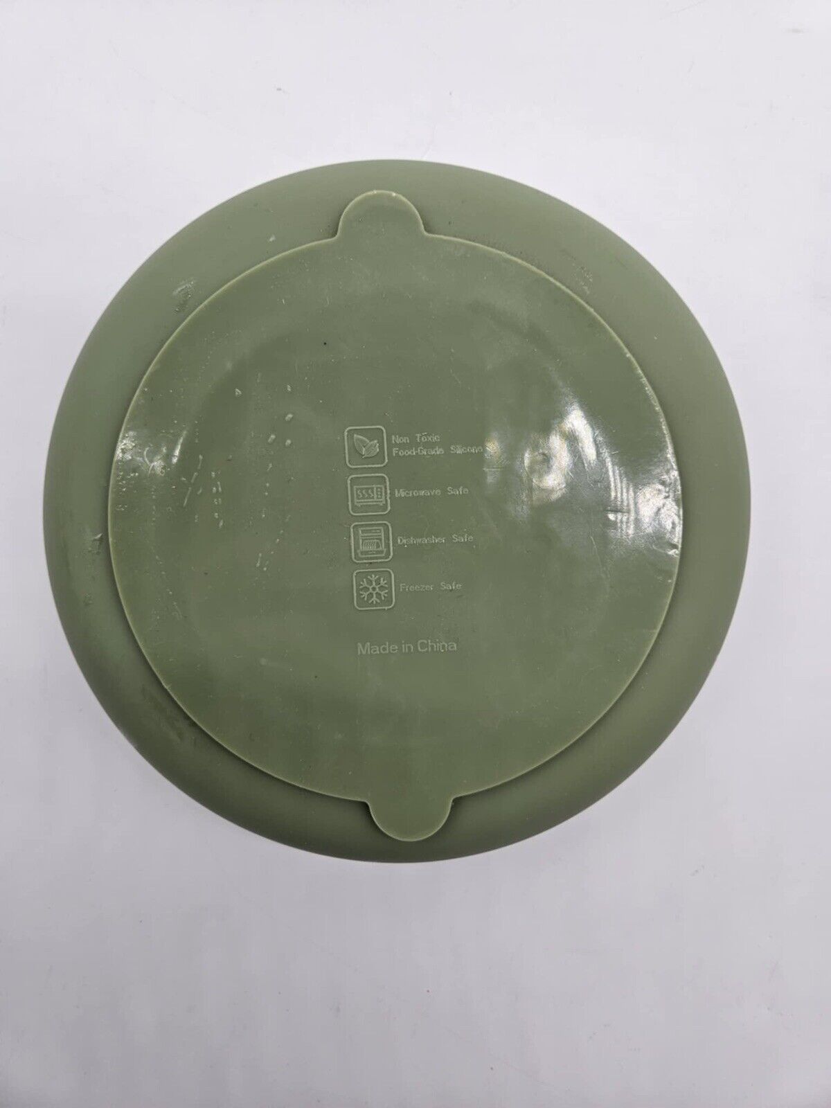 Silicone Slow Feeder Dog Cat Bowls, Interactive Large: 3.2Cup Dark Green