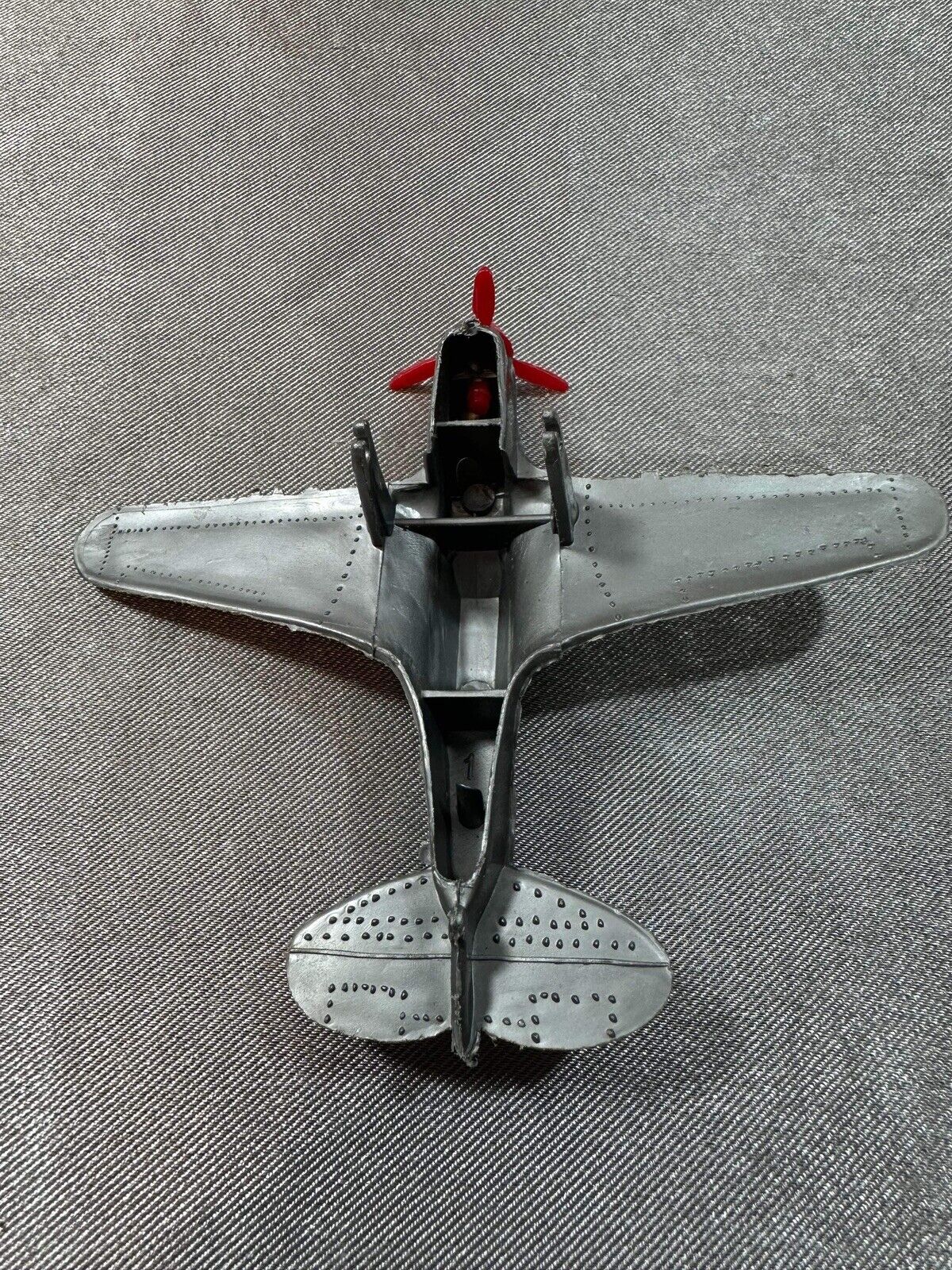 Vintage Plastic Toy Airplane B-26 (?) VTY