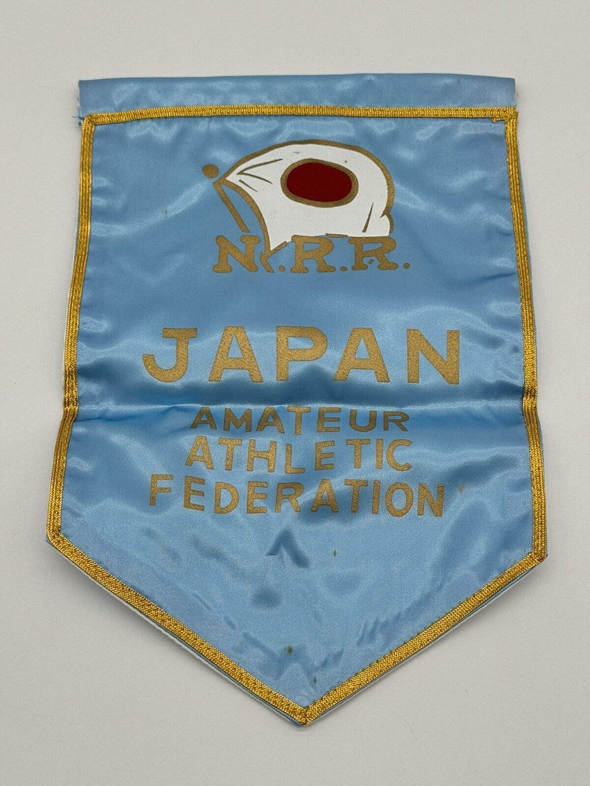 Vintage JAPAN AMATEUR ATHLETIC FEDERATION Flag TNO 006