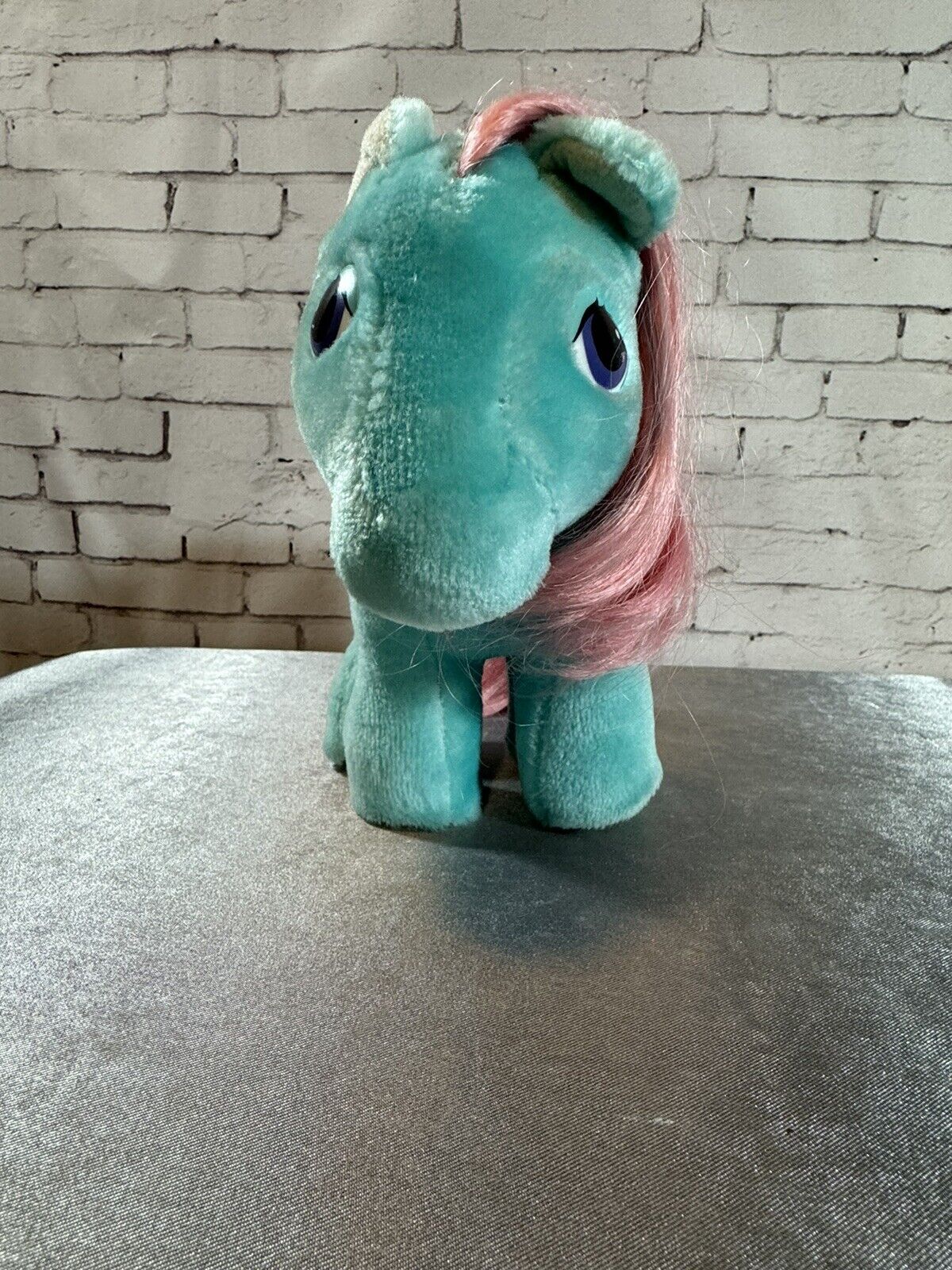 My Little Pony Vintage G1 Hasbro Softies Bow-Tie Plush Stuffed Animal VCTY