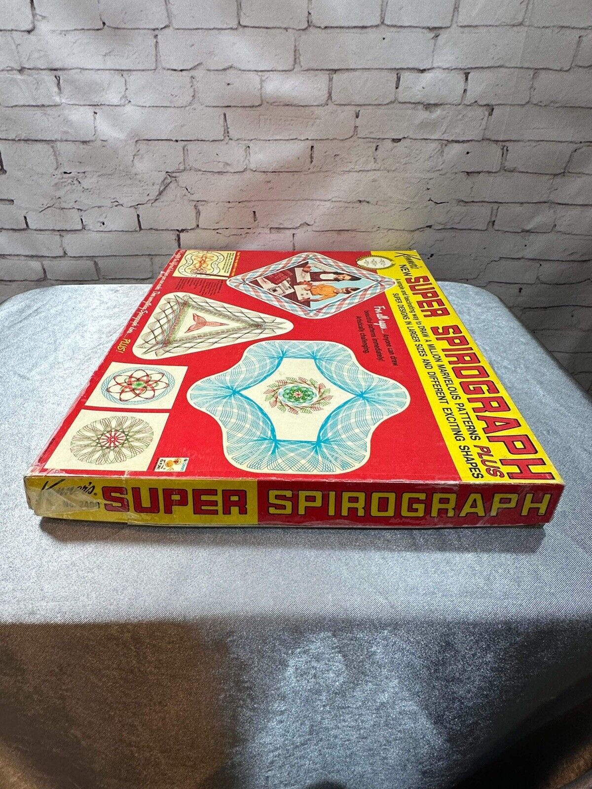 Vintage 1969 Super Spirograph by Kenner #2400 Excellent Clean Collectible VGM