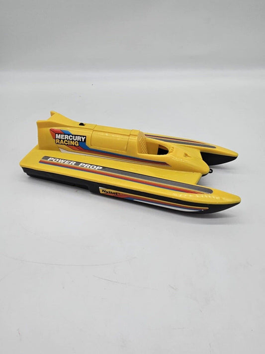 Vintage Tomy Mini Speed Boat TORNADO Catamaran 75 Champion Spark Plug Sticker