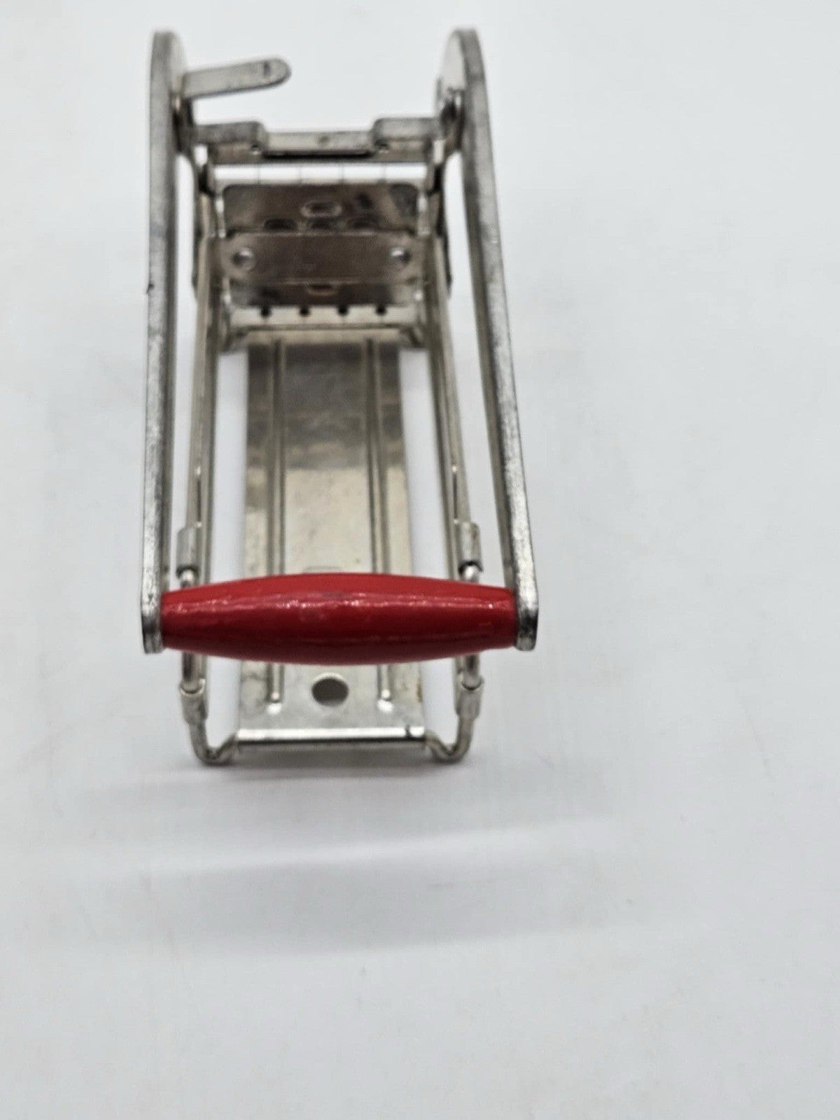 Vintage Villa potato chipper french fry slicer cutter red handle w/ box England