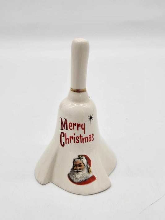Vintage Very Unique Santa Bell Very Rare, Made Manitowoc, WI