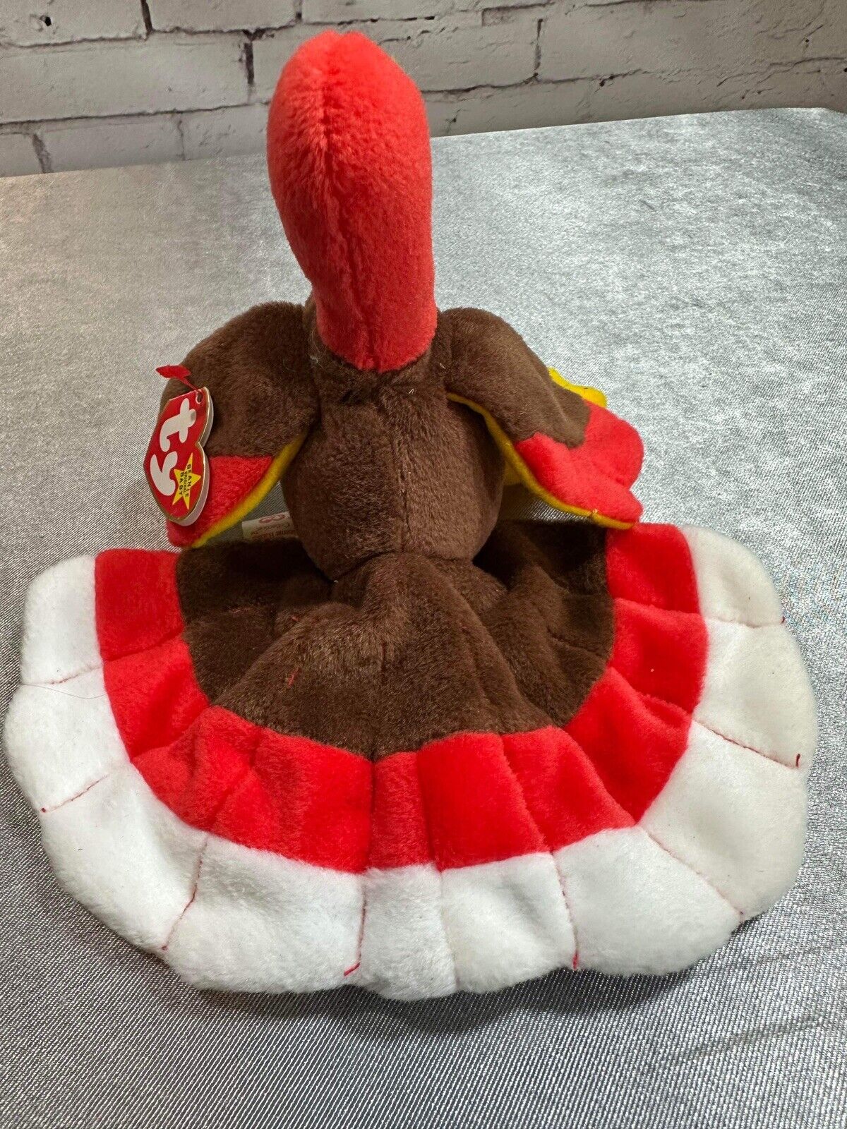 Ty Beanie Baby 1996 GOBBLES The Turkey #4034 Rare! VCTY