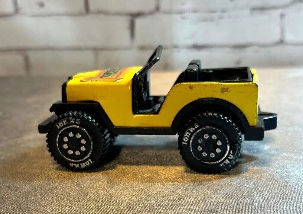 Vintage 1979 Tonka yellow CJ Jeep VTY