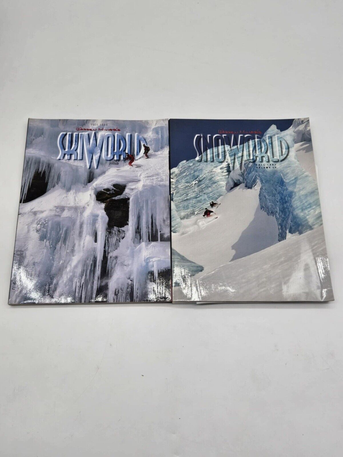 2 Vintage Warren Miller’s SkiWorld Magazines