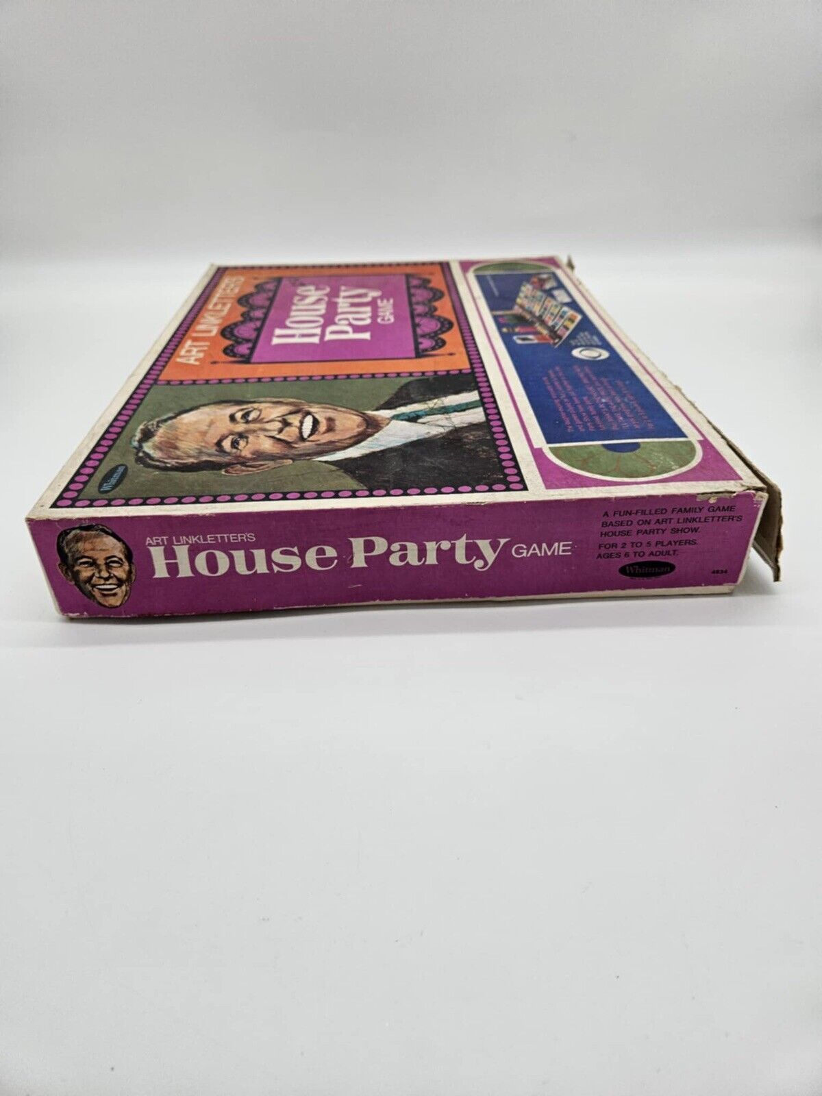 VINTAGE 1968 Art Linkletter's House Party Board Game TV Show COMPLETE VGM