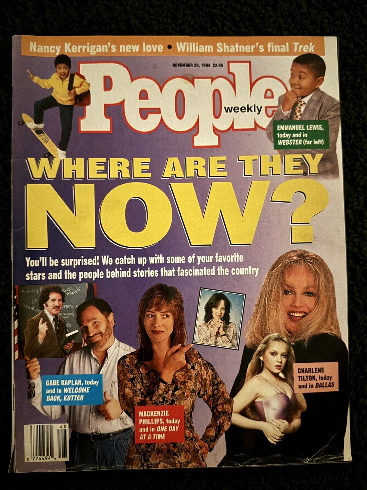 People Magazine Nov 28 1994 Where Are They Now Charlene Tilton Mackenzie Phillip