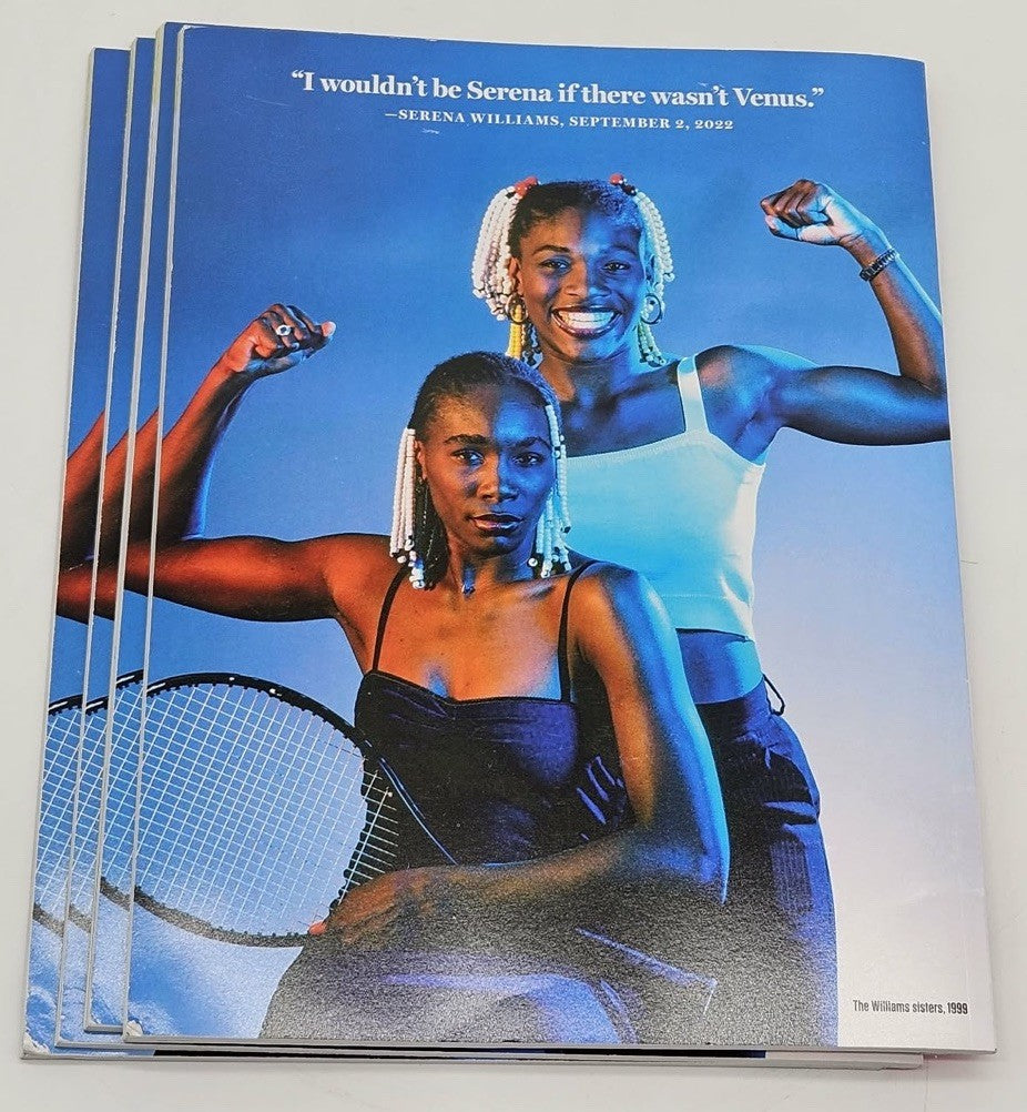 ESPN Serena Williams Magazine Issue 27 January 2023 The Greatest Of All Time!