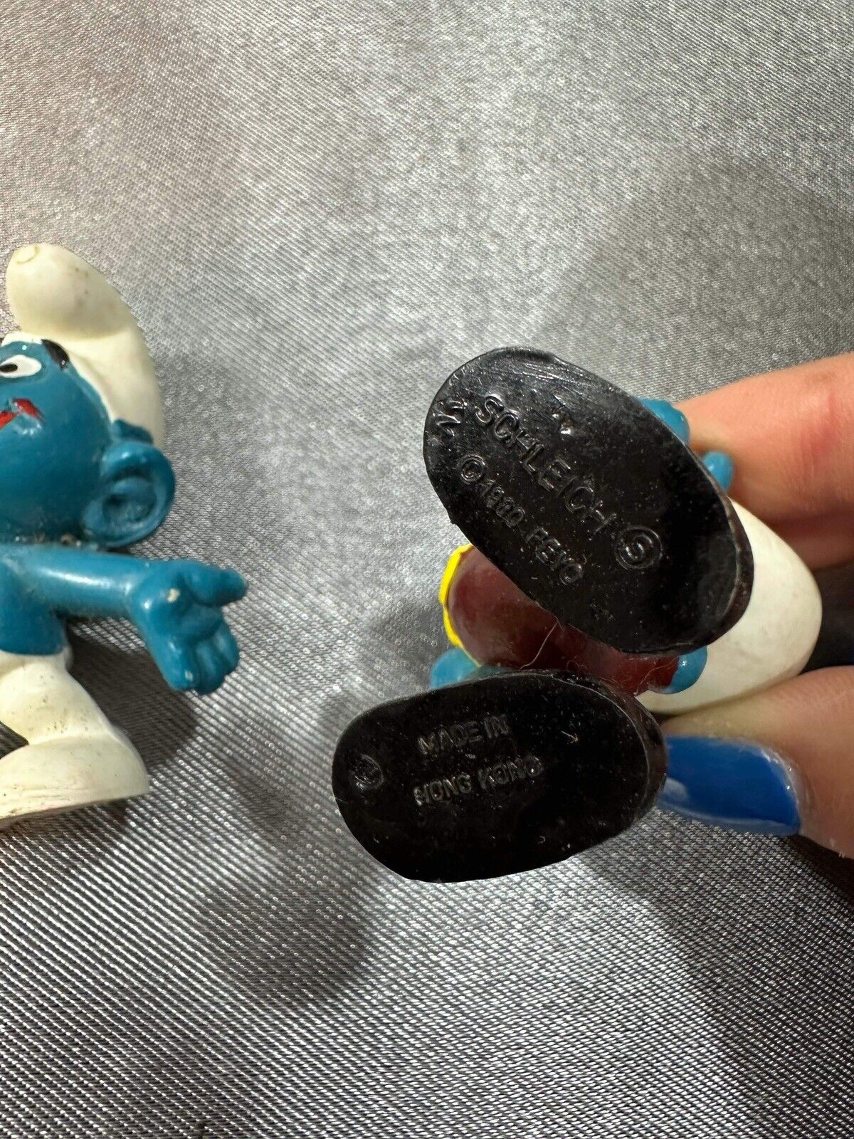 SMURFS (Peyo) - Lot of 12 Collectible Figures - Vintage Toys Used Rare VTY 003