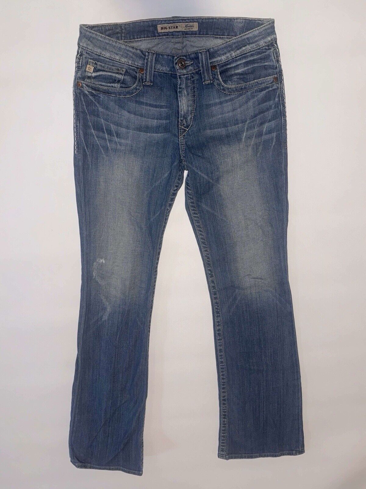 Big Star Maddie Jeans Mid Rise Boot Cut Women’s Size 29XL Xtra Long