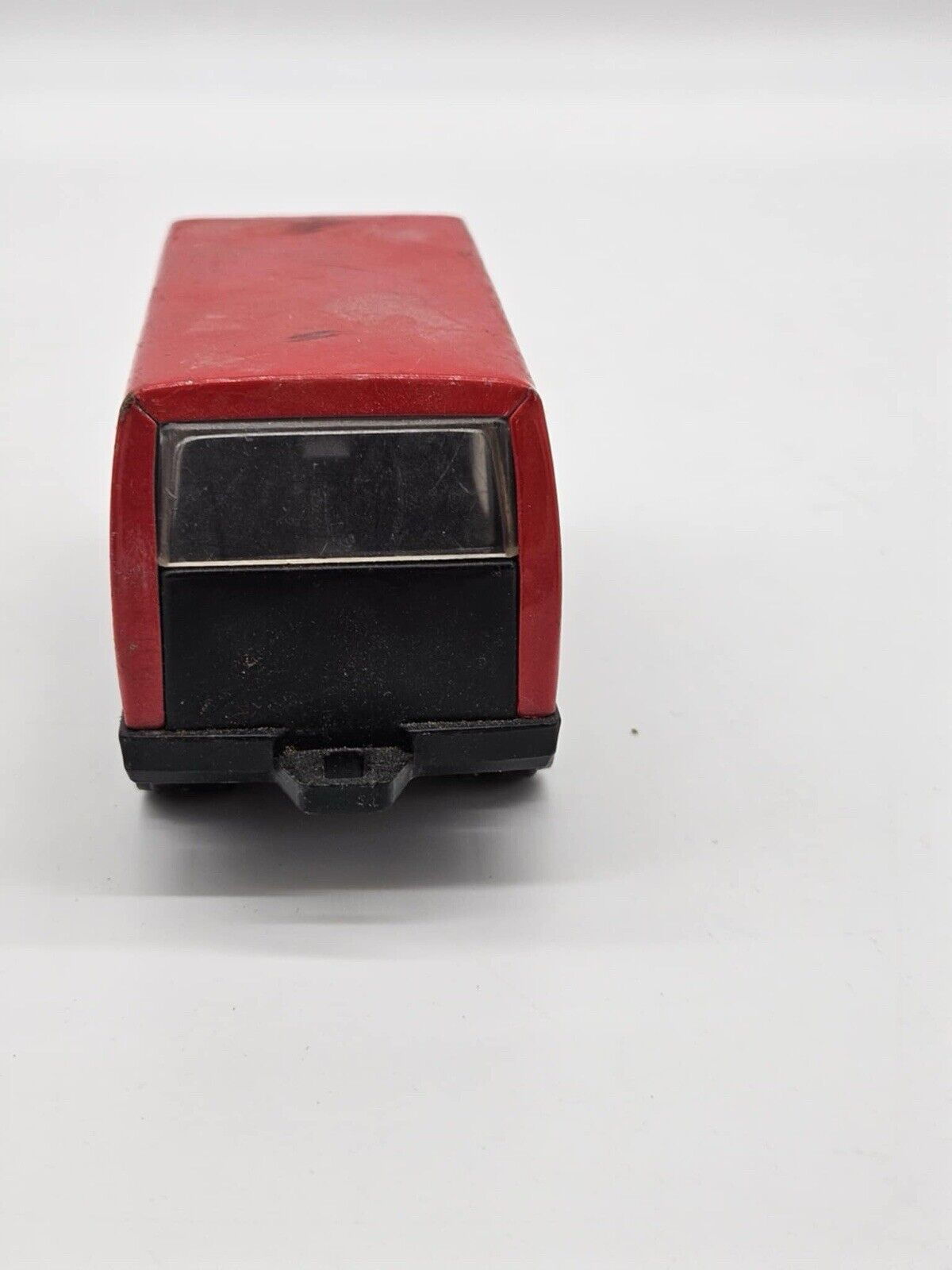 2 Vintage 1979 Red Tonka Vans Hong Kong Original Die Cast Metal Vehicle Toy