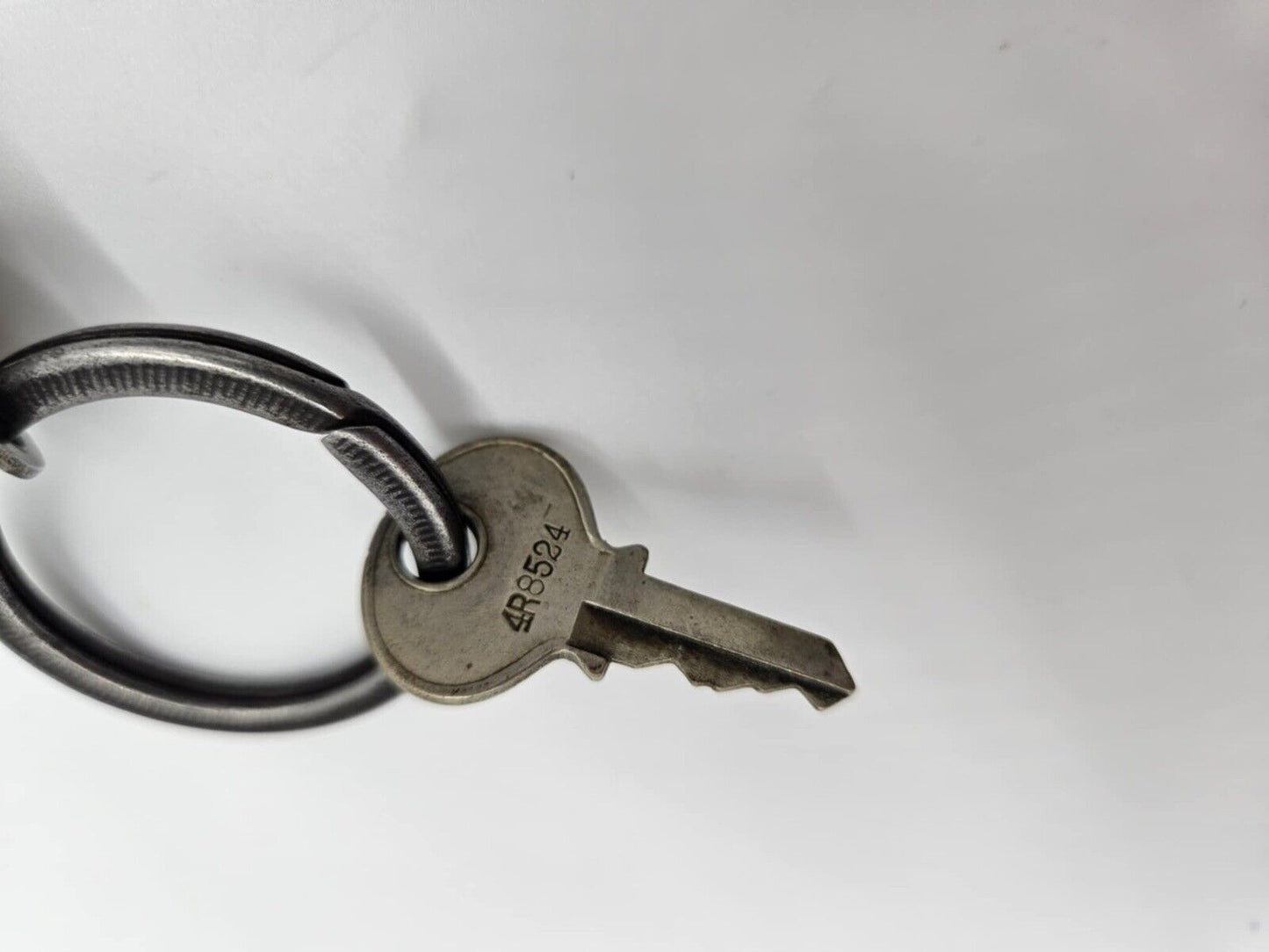 Antique Padlock Corbin Cabinet Lock Co USA Hardened Steel with Original Key