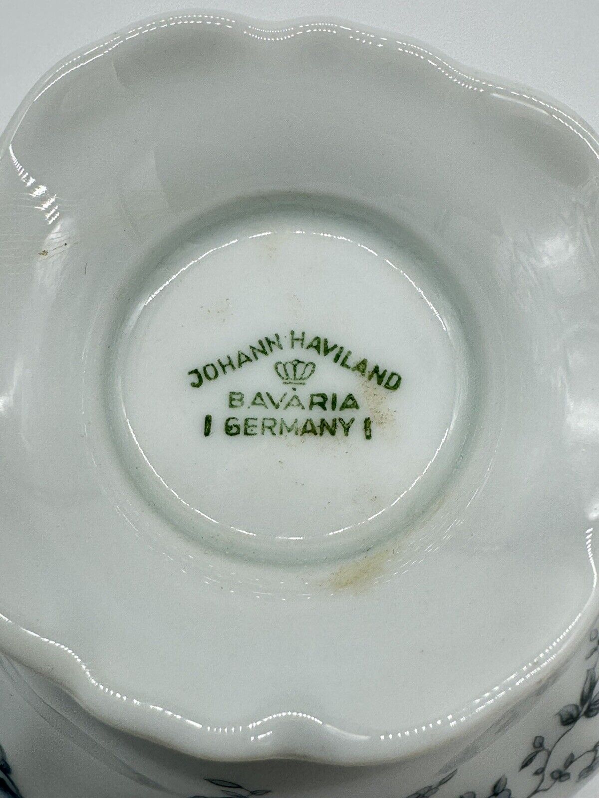 Johann Haviland Blue Garland Tea Cup Vintage Bavaria Germany Replacement Cup