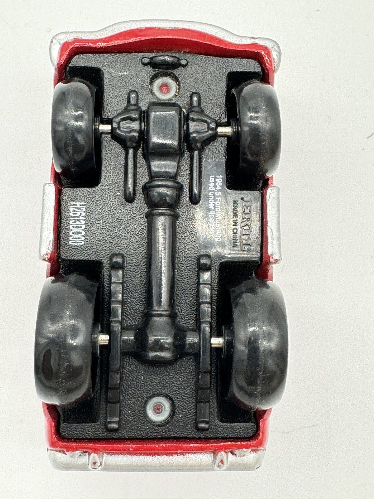 ERTL 1964 5 Ford Mustang L1212DO00 Replica Toy Car 3" Red Metal