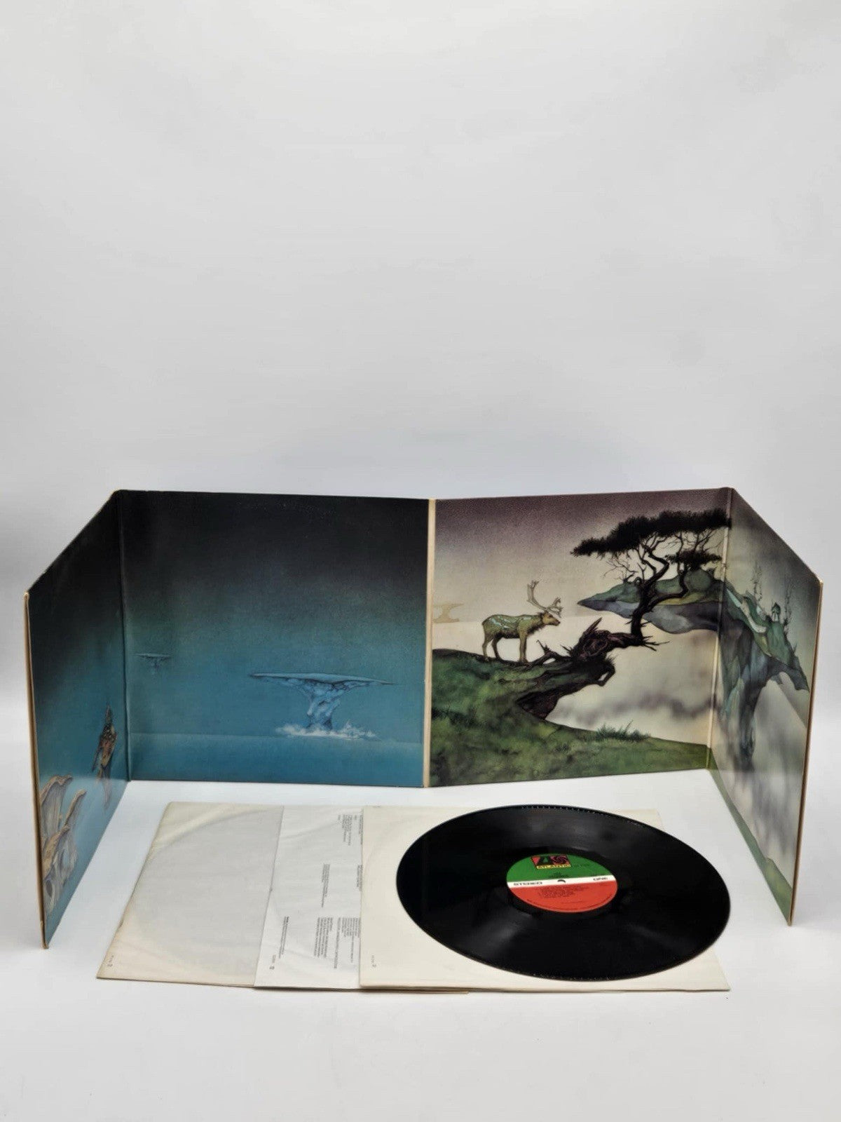 YES “YESSONGS” ORIGINAL TRIPLE 1973 VINYL LP, ATLANTIC RECORD