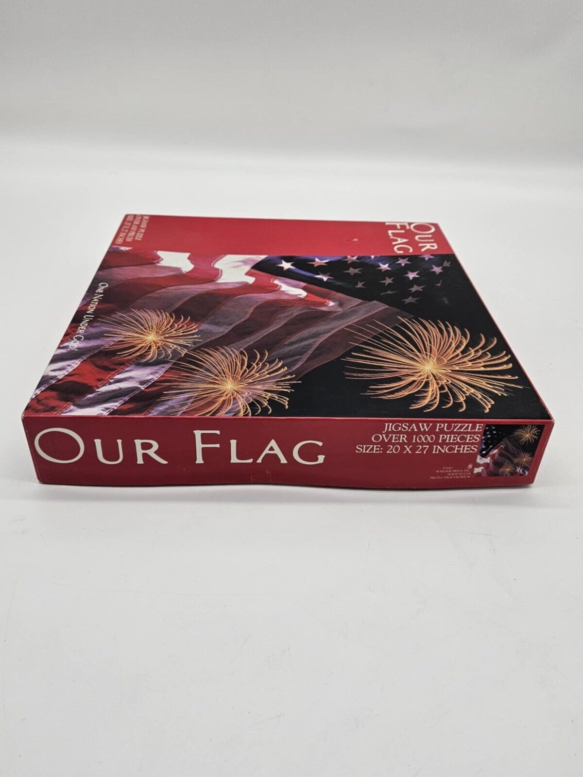 1980s Vintage ‘Our Flag’ Patriotic Jigsaw Puzzle