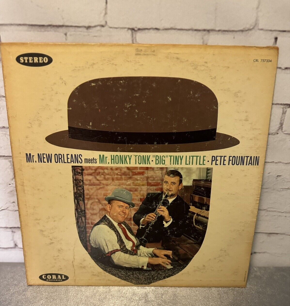 Darktown Strutters' Ball by Pete Fountain and "Big" Tiny Little Vinyl Record