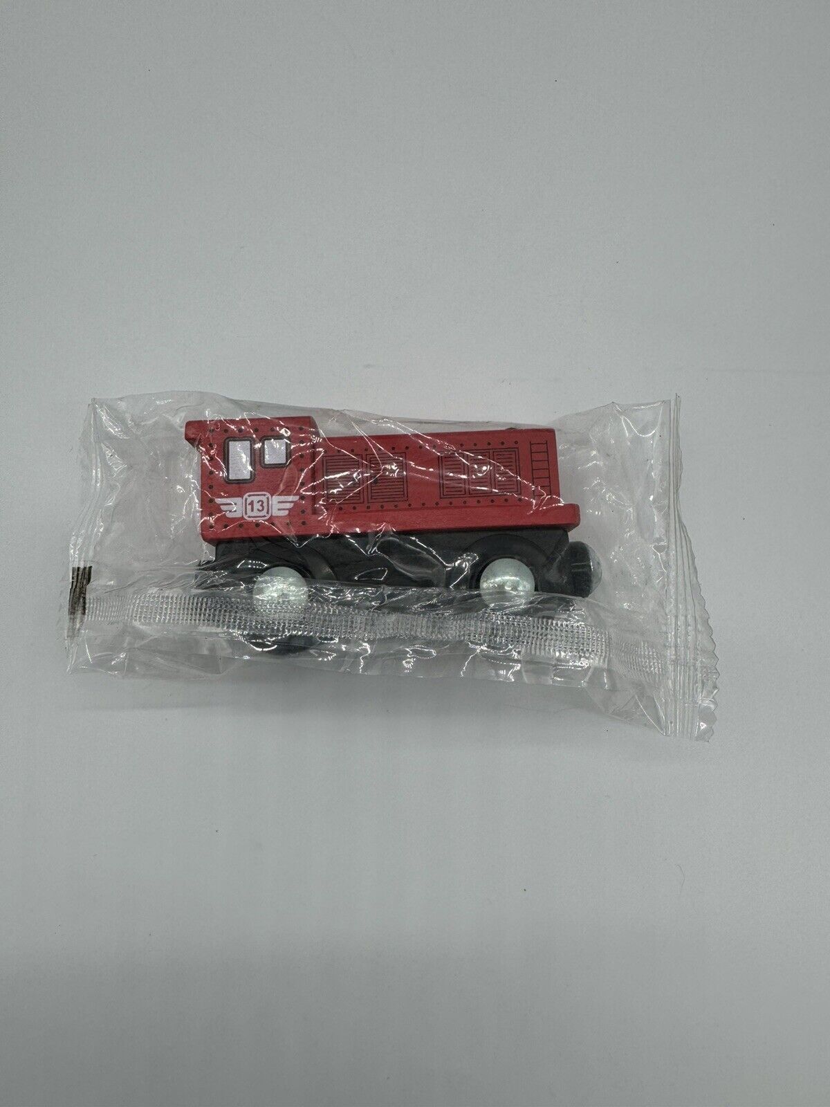 Vintage magnetic wooden train car toy lot of 6