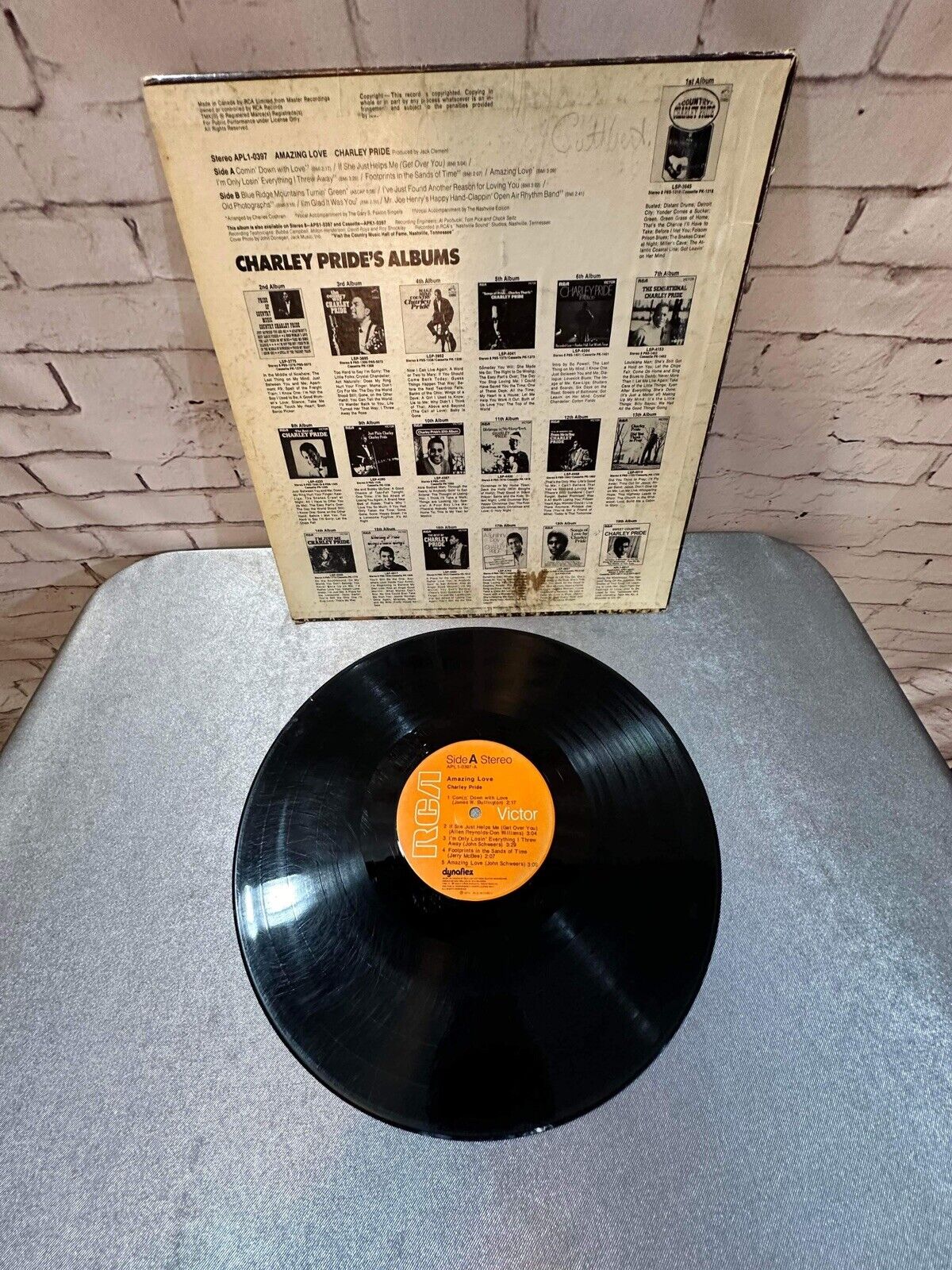 Charley Pride, Amazing Love Vinyl LP