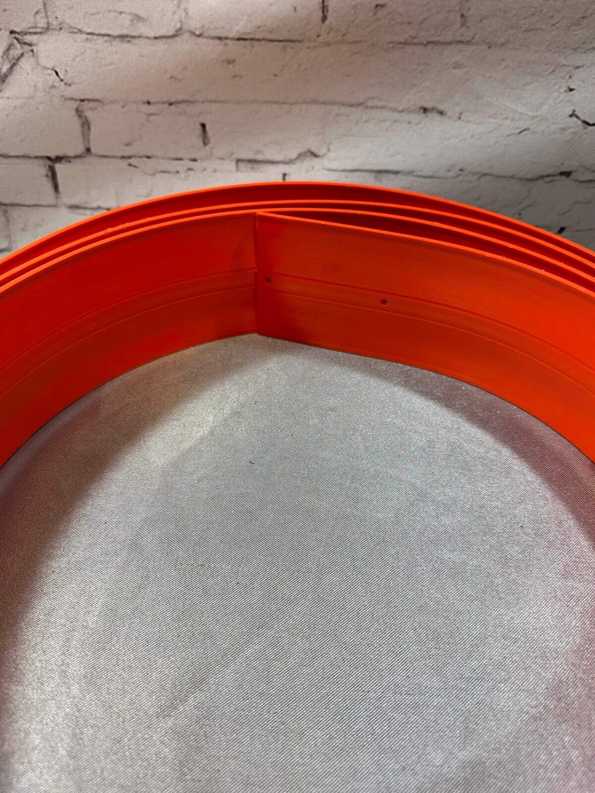 Vintage 1968 Aurora Speedline 2 in 1 Stunt & Drag Race Orange Track Only