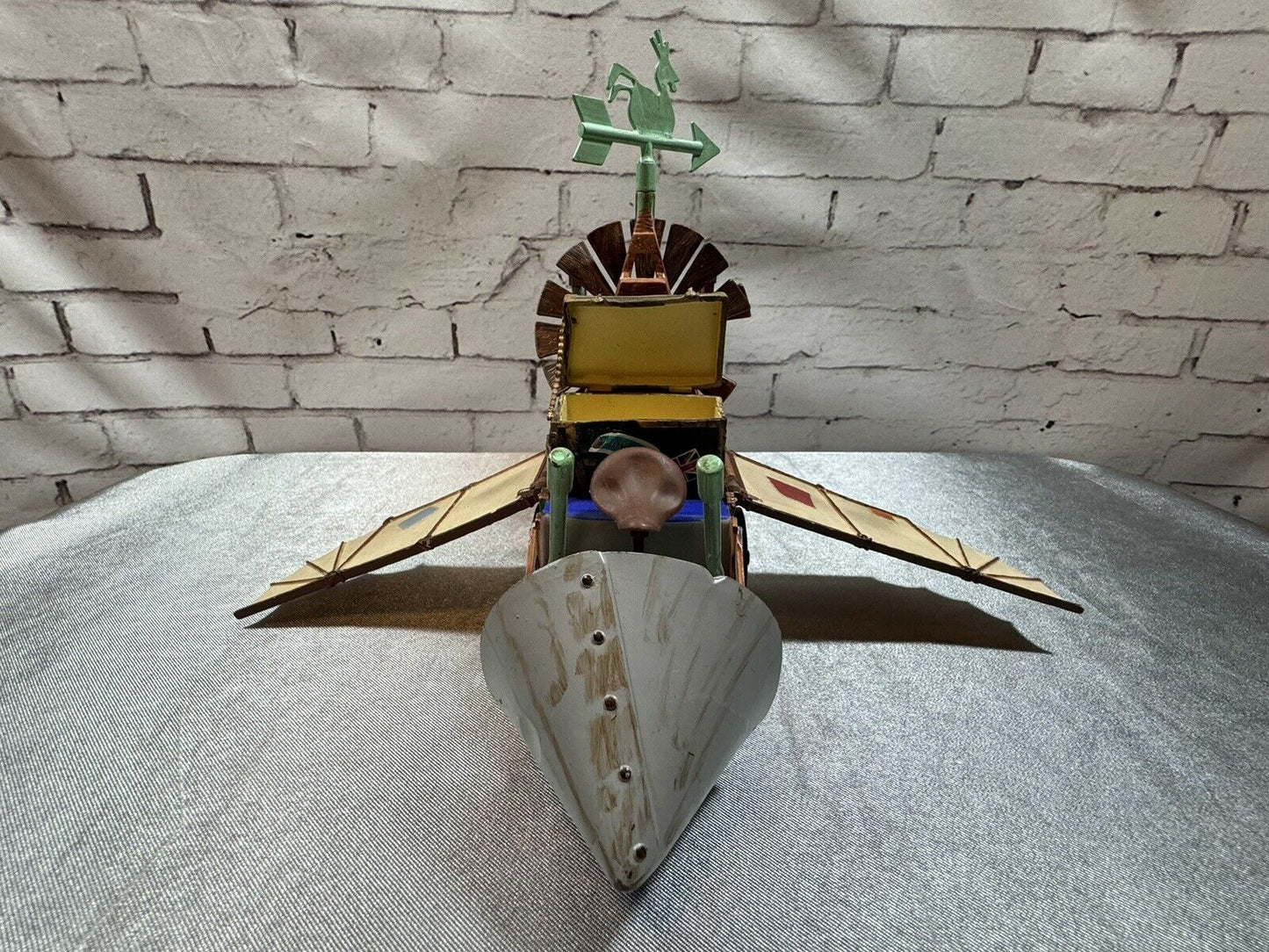 Chicken Run Rocky's Flying Machine Action Figure Playmates 2000 Large