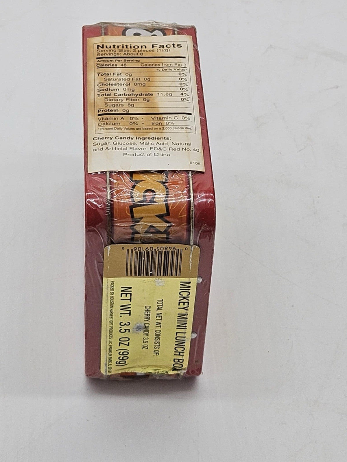 VINTAGE MICKEY MOUSE & PALS MINI TIN LUNCH BOX ~ MICKEY MOUSE AND PLUTO - NIP