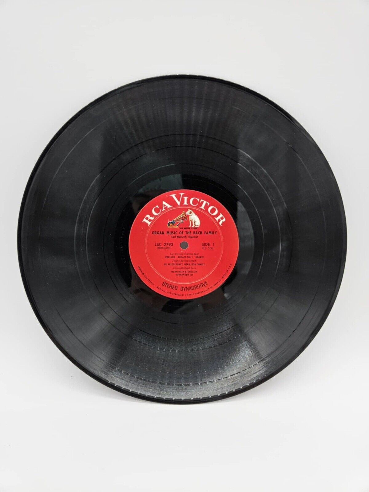 Carl Weinrich - Organ Music Of The Bach Family (LP)