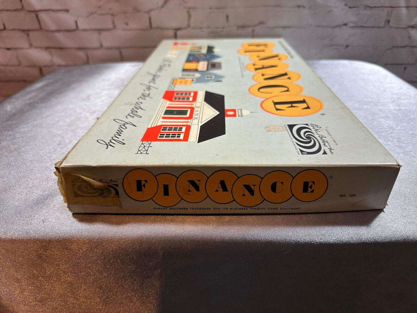 1962 Finance Game by Parker Brothers Complete in Good Condition VGM