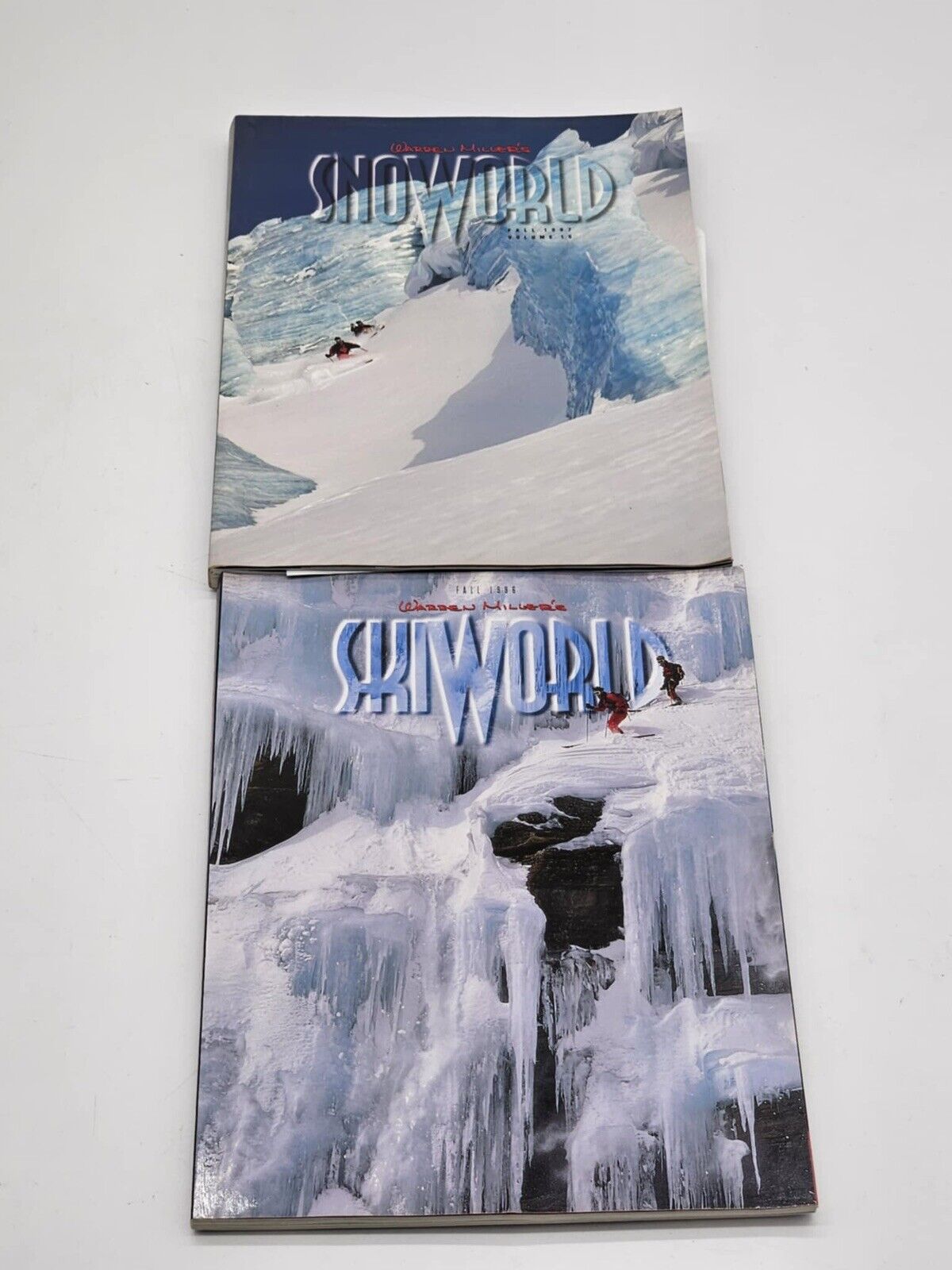 2 Vintage Warren Miller’s SkiWorld Magazines