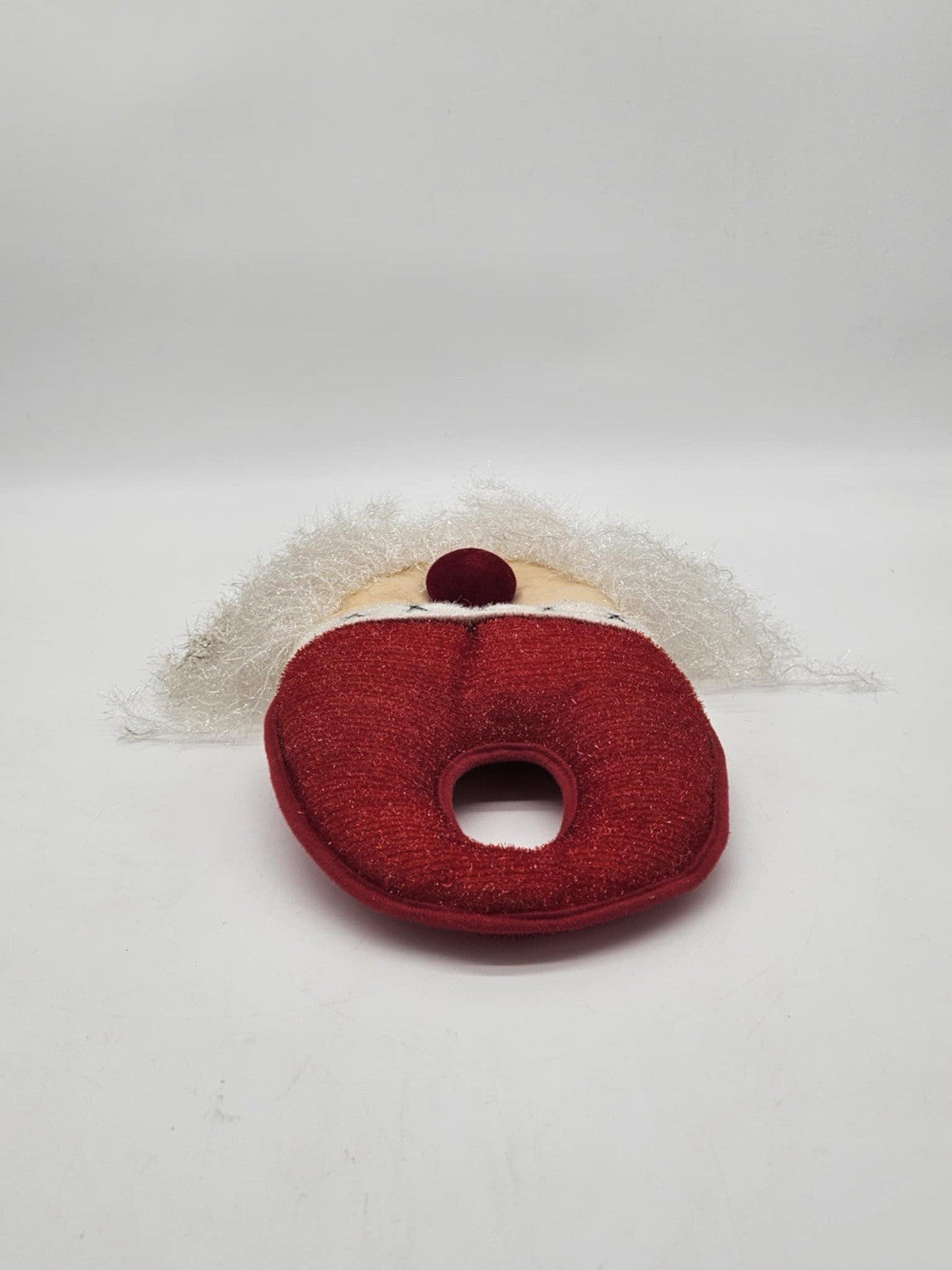 Santa Claus Stuffed Door Knob Hanger with Jingle Bells