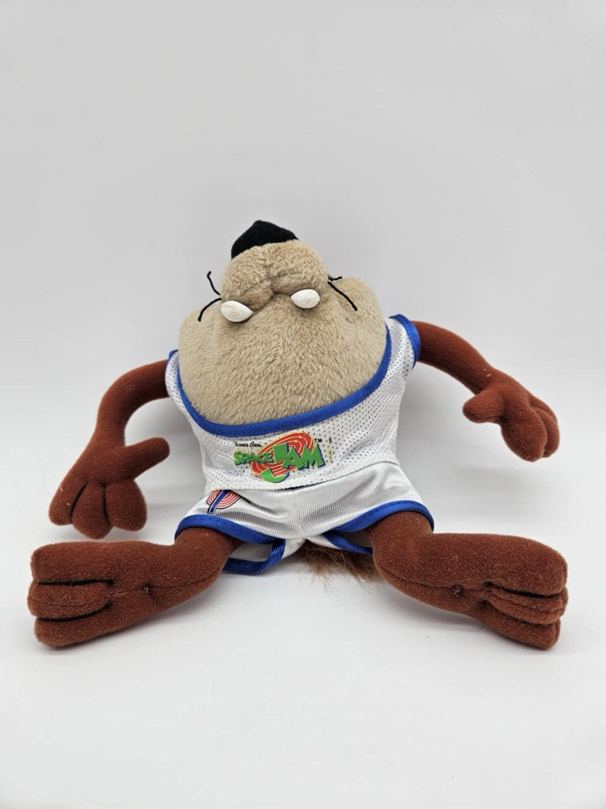 1996 Space Jam 8" Taz Looney Tunes Tasmanian Devil Vintage Plush Toy Warner Bros