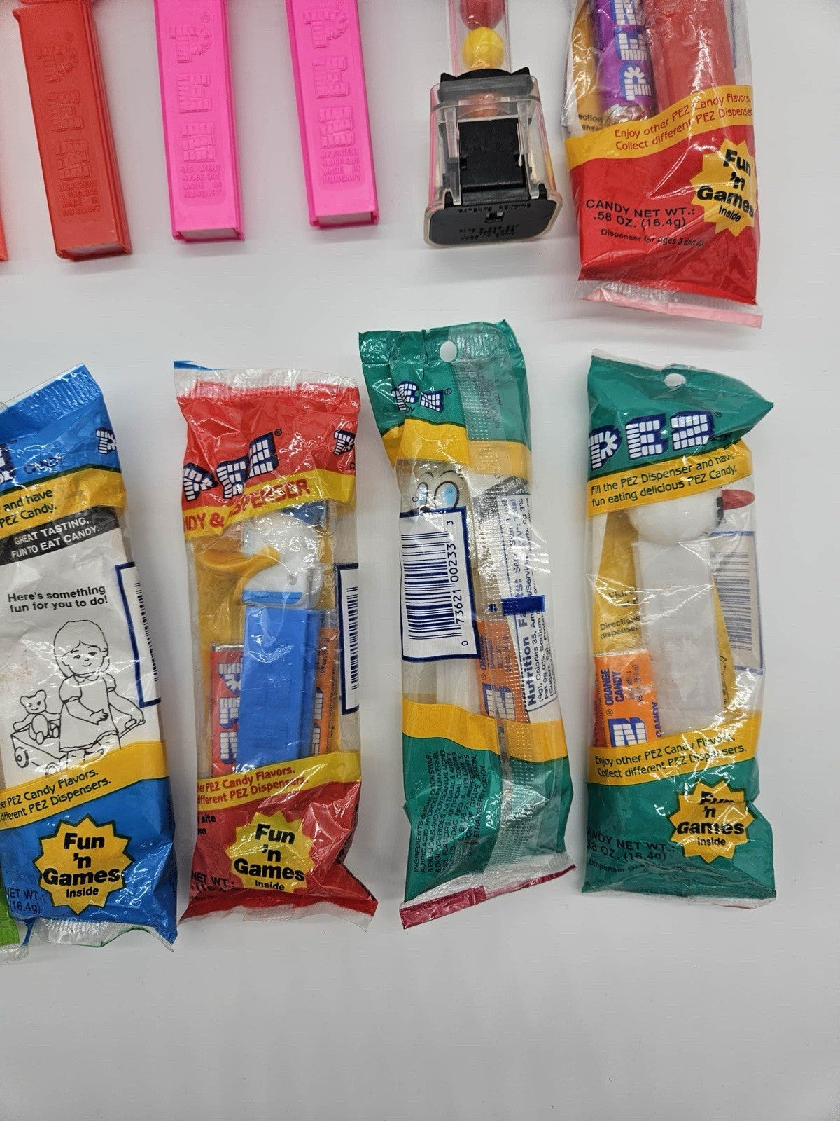 Vintage Pez Dispensers Lot of 17 Various Characters and Years