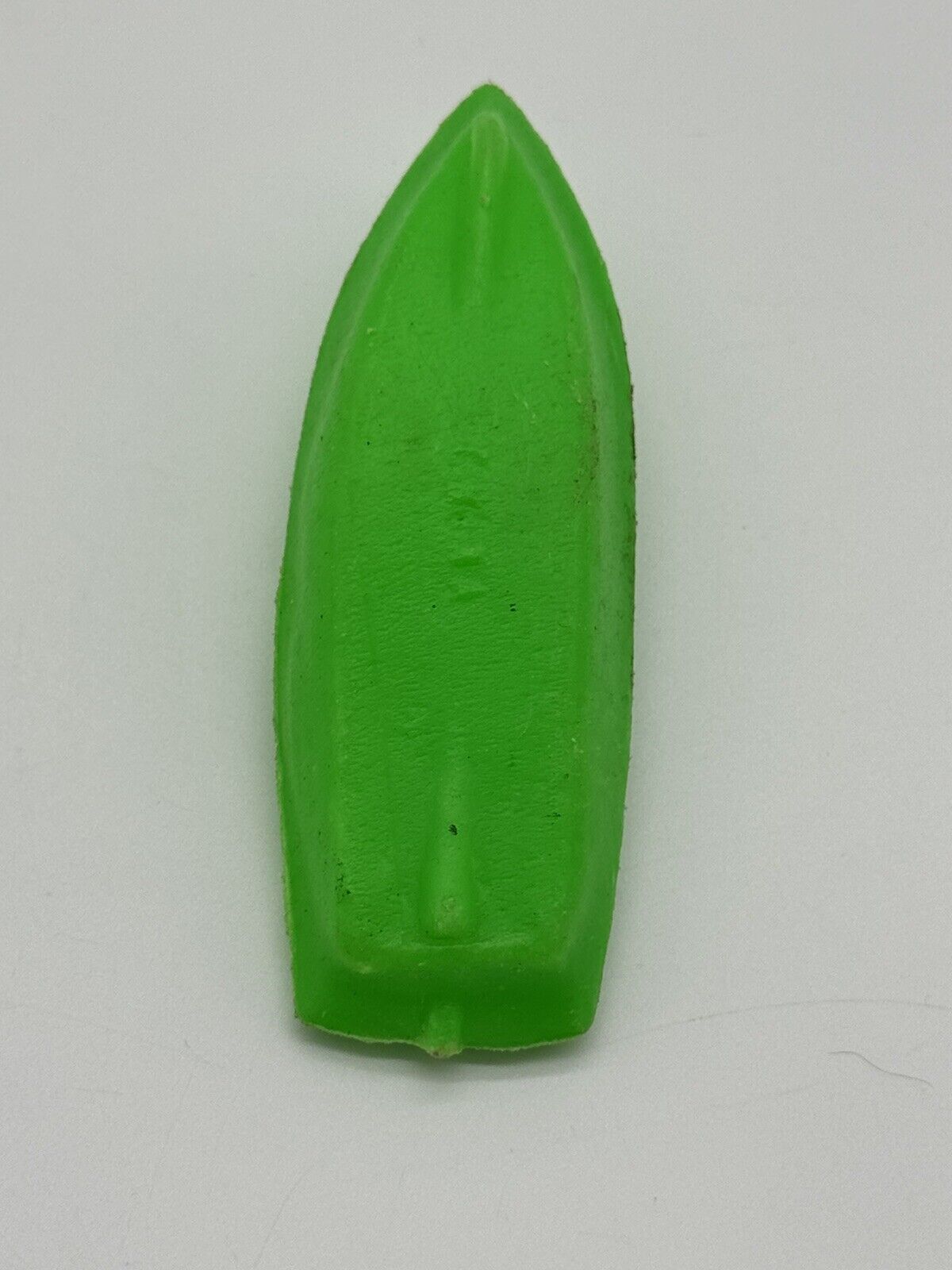 Vintage Blow Mold Plastic Green Boat VTY