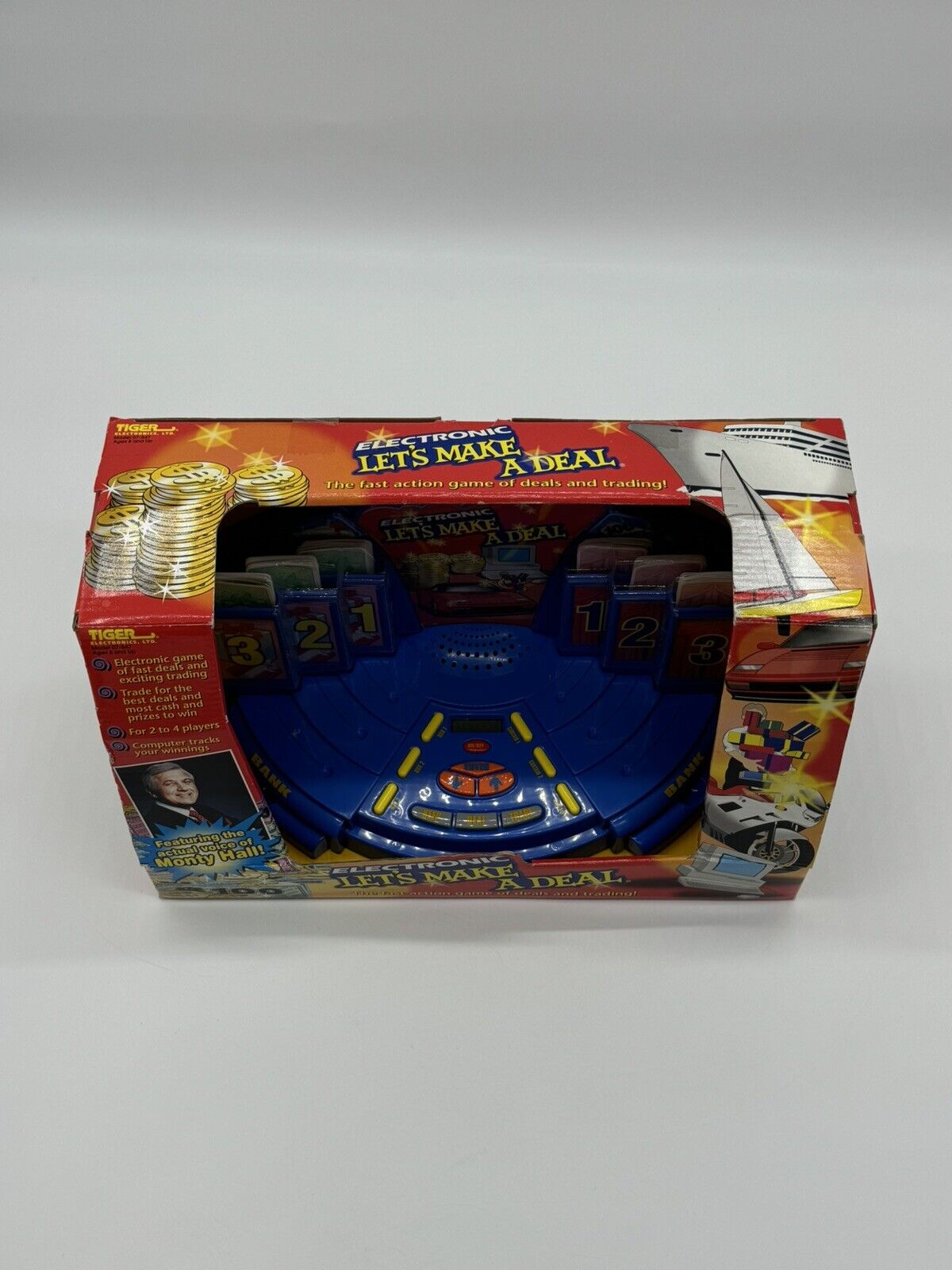 1998 Tiger Electronic Let's Make a Deal Game, Sealed NIB, Orig. Monte Hall Voice